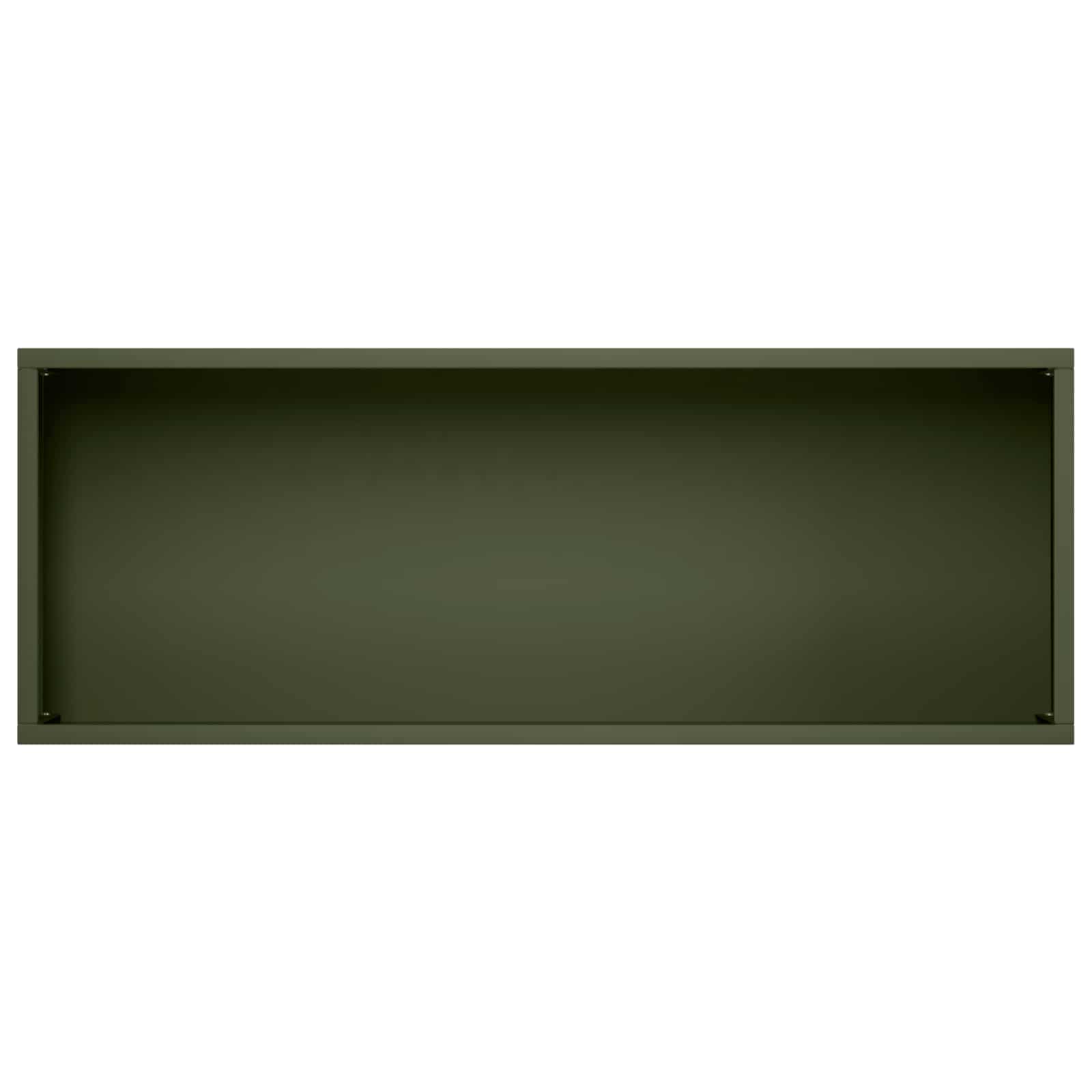 Vaso da giardino 2 pz Verde Oliva 80 x 20 x 49 cm