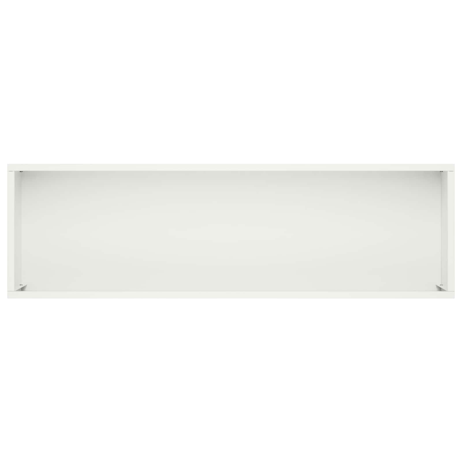 Vaso da giardino Bianco 100 x 20 x 49 cm