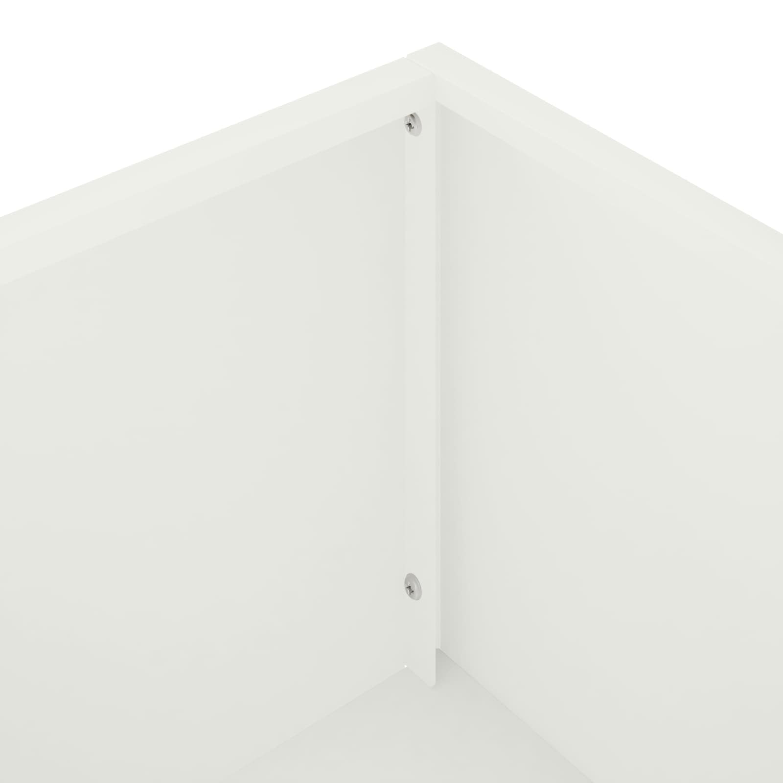 Vaso da giardino Bianco 100 x 20 x 49 cm