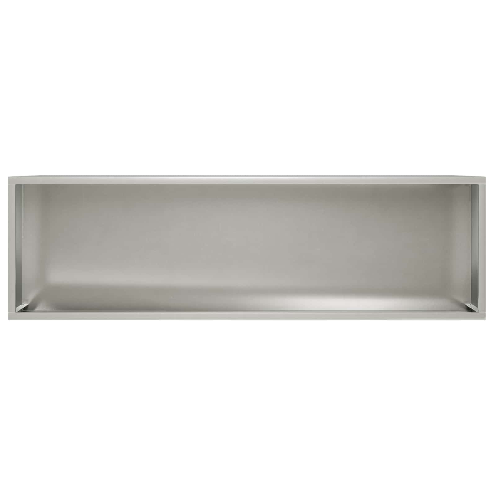 Vaso da giardino 2 pz Argento 100 x 30 x 49 cm Acciaio Inox
