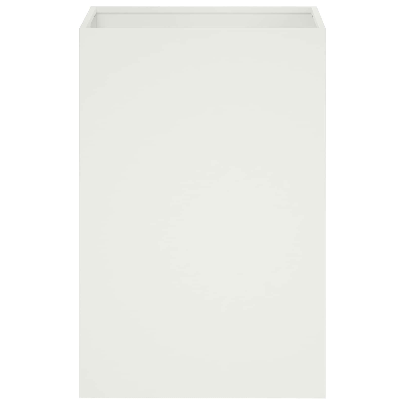 Vaso da giardino Bianco 40 x 40 x 60 cm