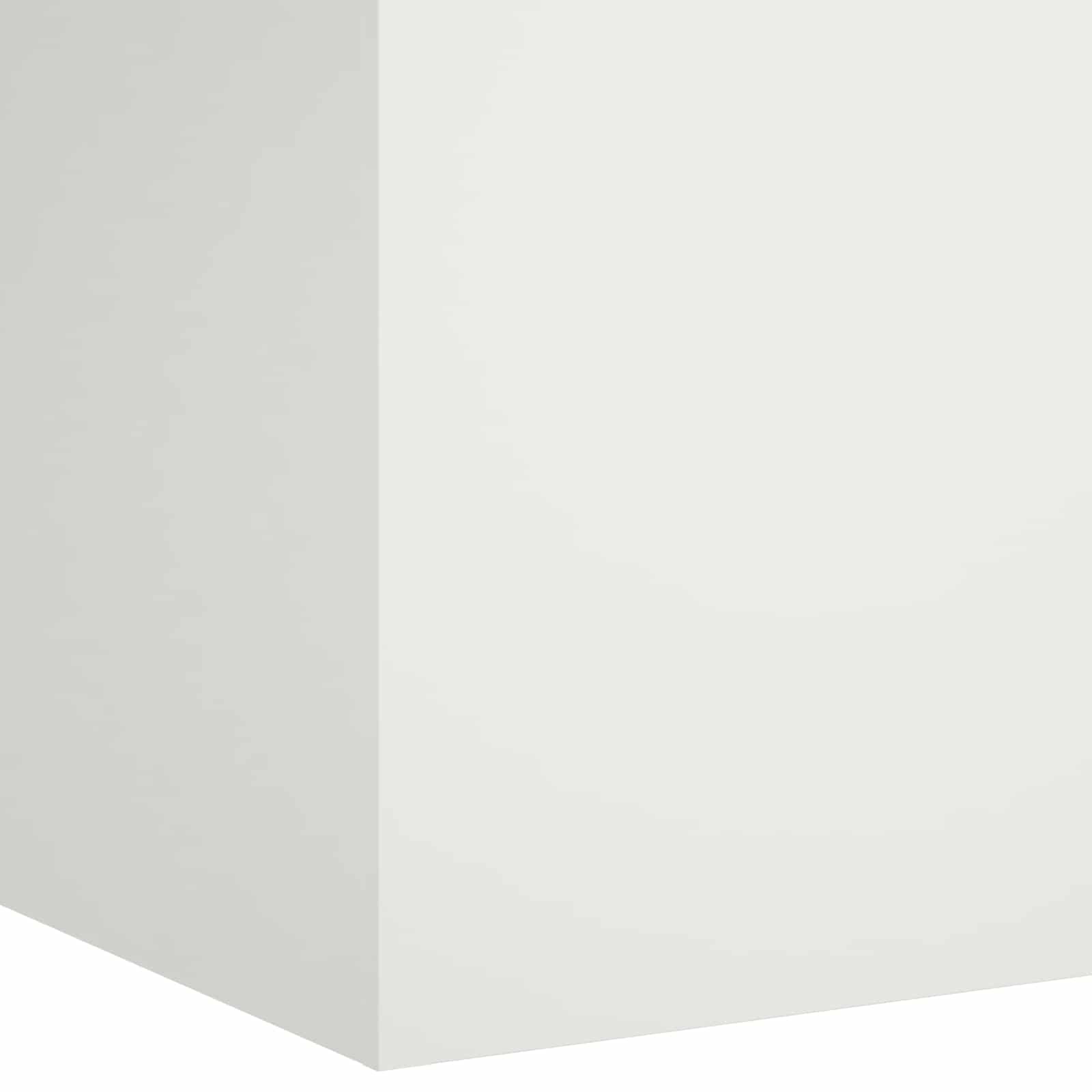 Vaso da giardino Bianco 40 x 40 x 60 cm