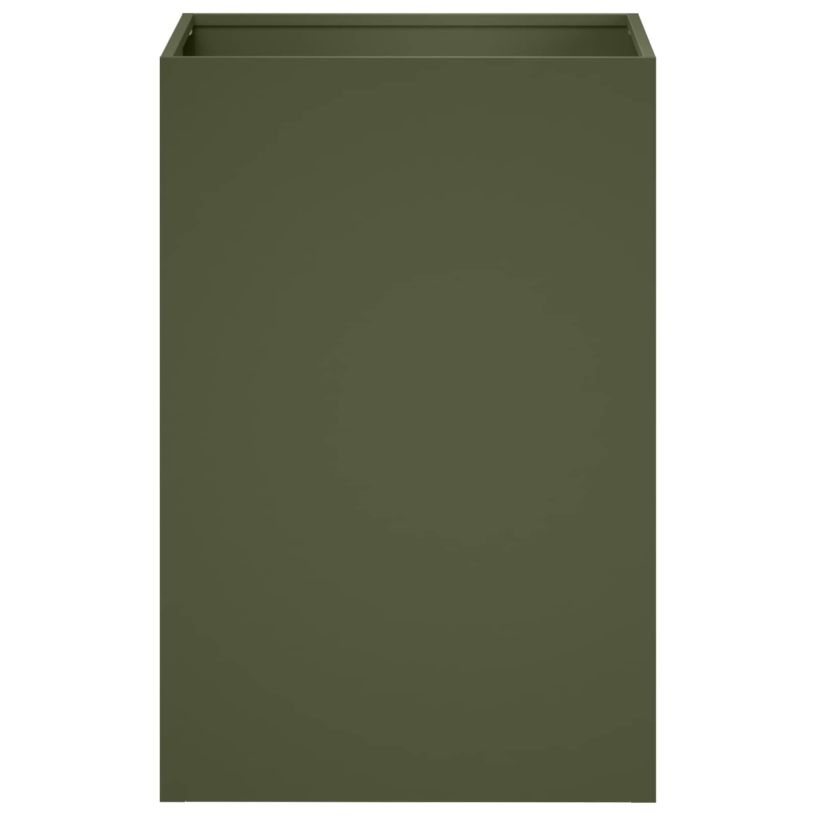 Vaso da giardino Verde Oliva 40 x 40 x 60 cm