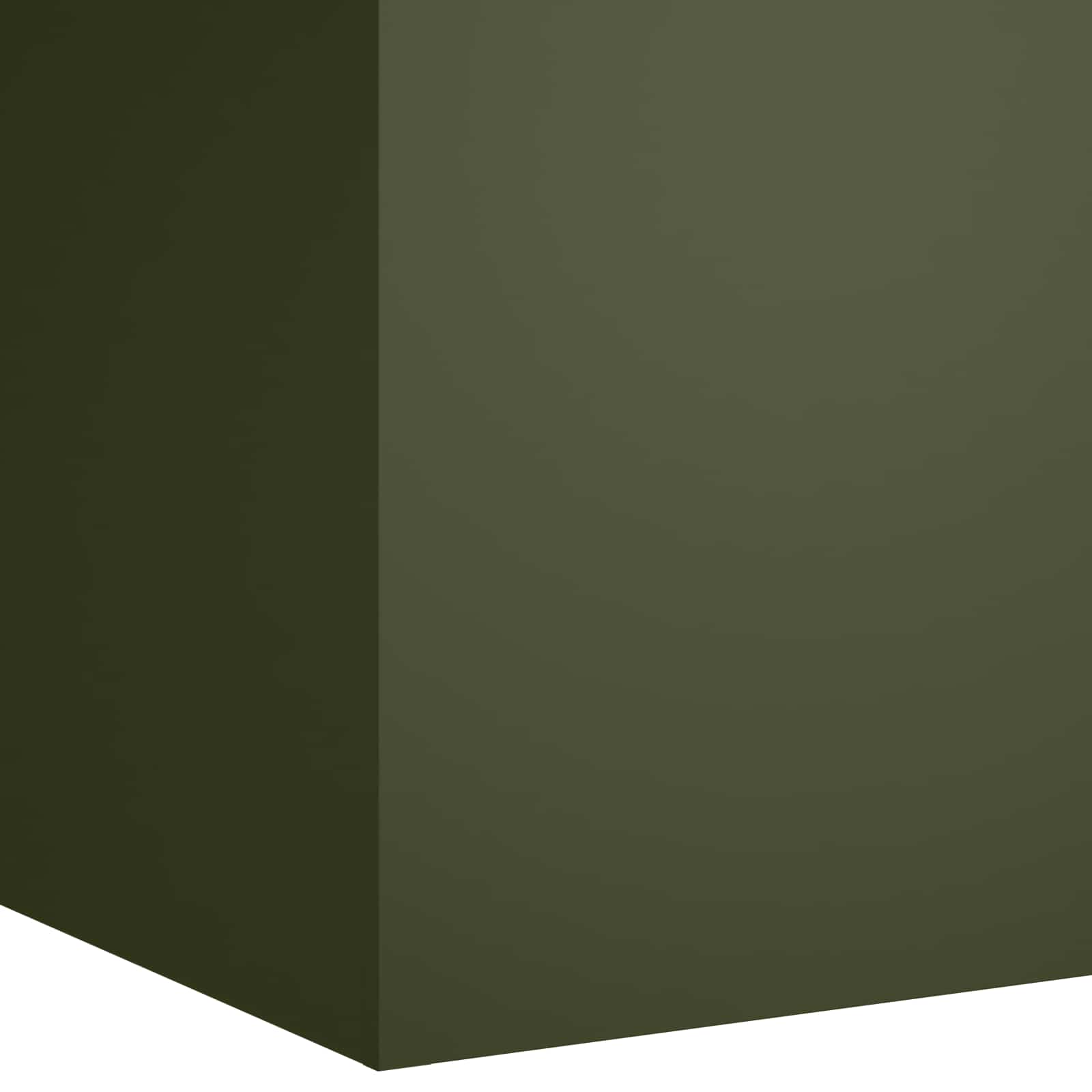 Vaso da giardino Verde Oliva 40 x 40 x 60 cm