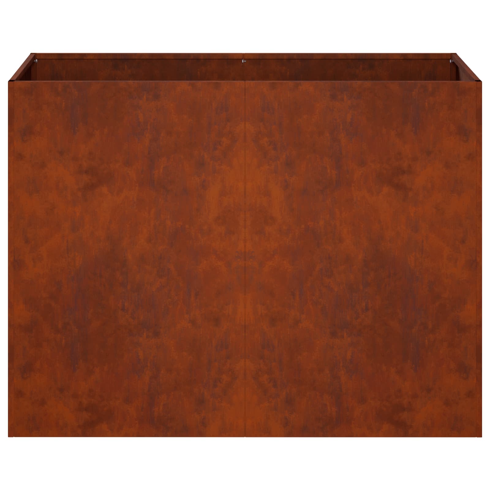 Vaso da giardino Ruggine 80 x 40 x 60 cm Acciaio Corten