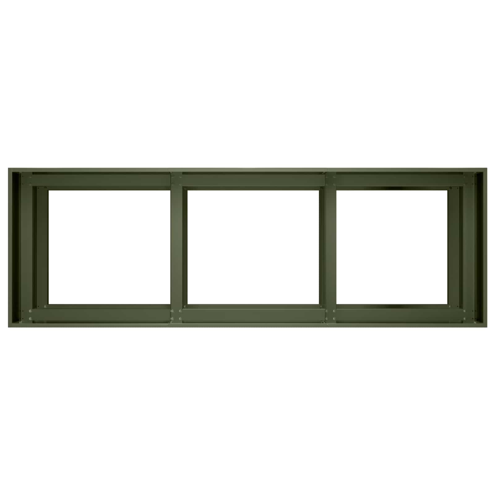 Vaso da giardino Verde Oliva 120 x 40 x 60 cm