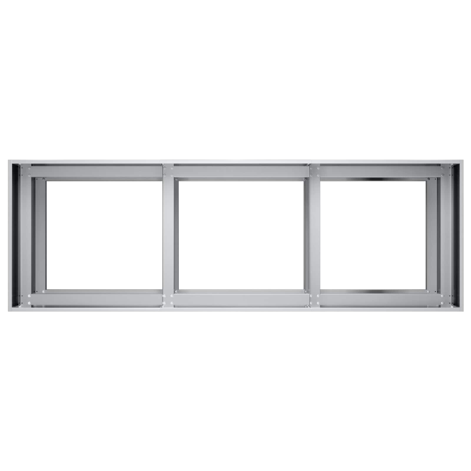 Vaso da giardino Argento 120 x 40 x 60 cm Acciaio zincato
