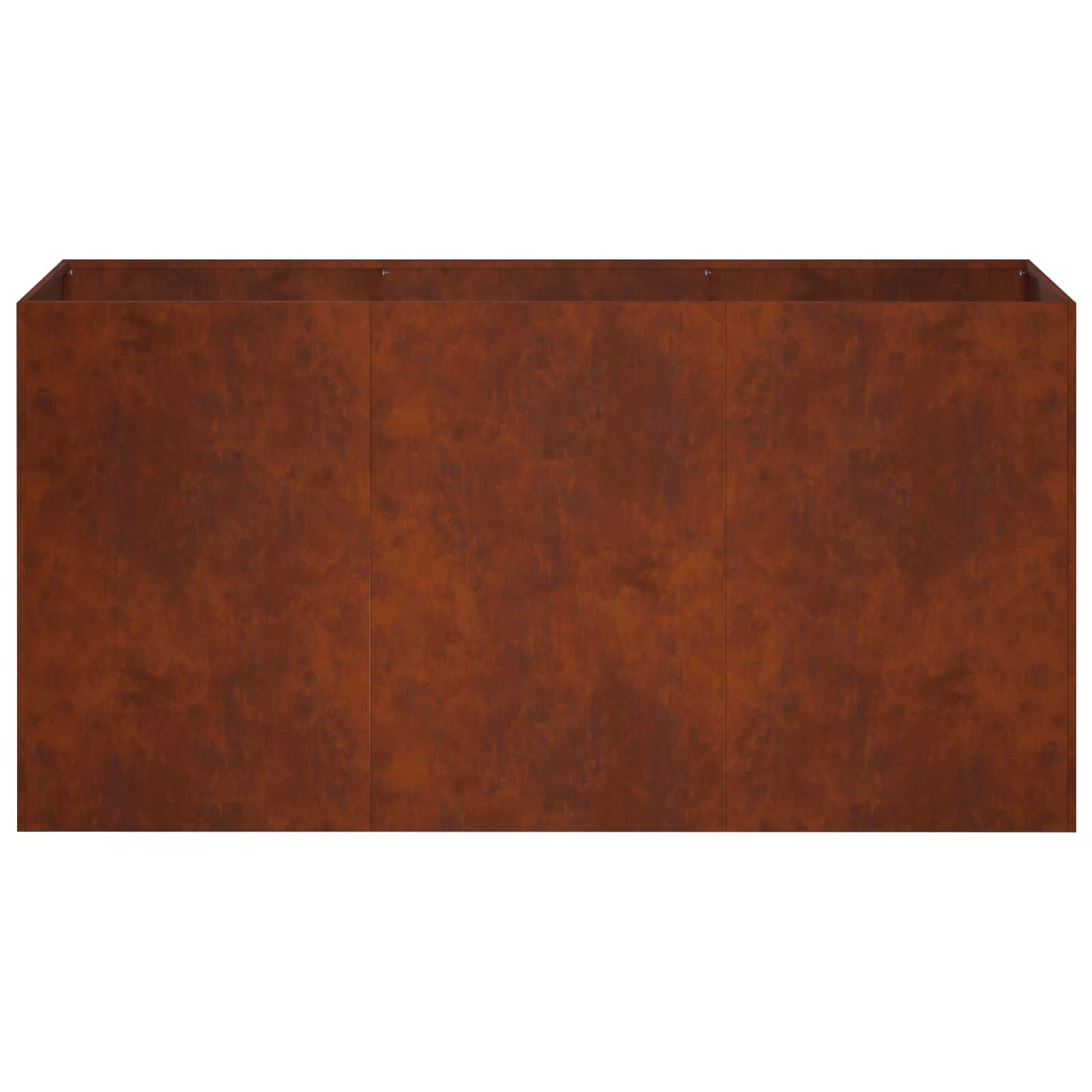 Vaso da giardino Ruggine 120 x 40 x 60 cm Acciaio Corten
