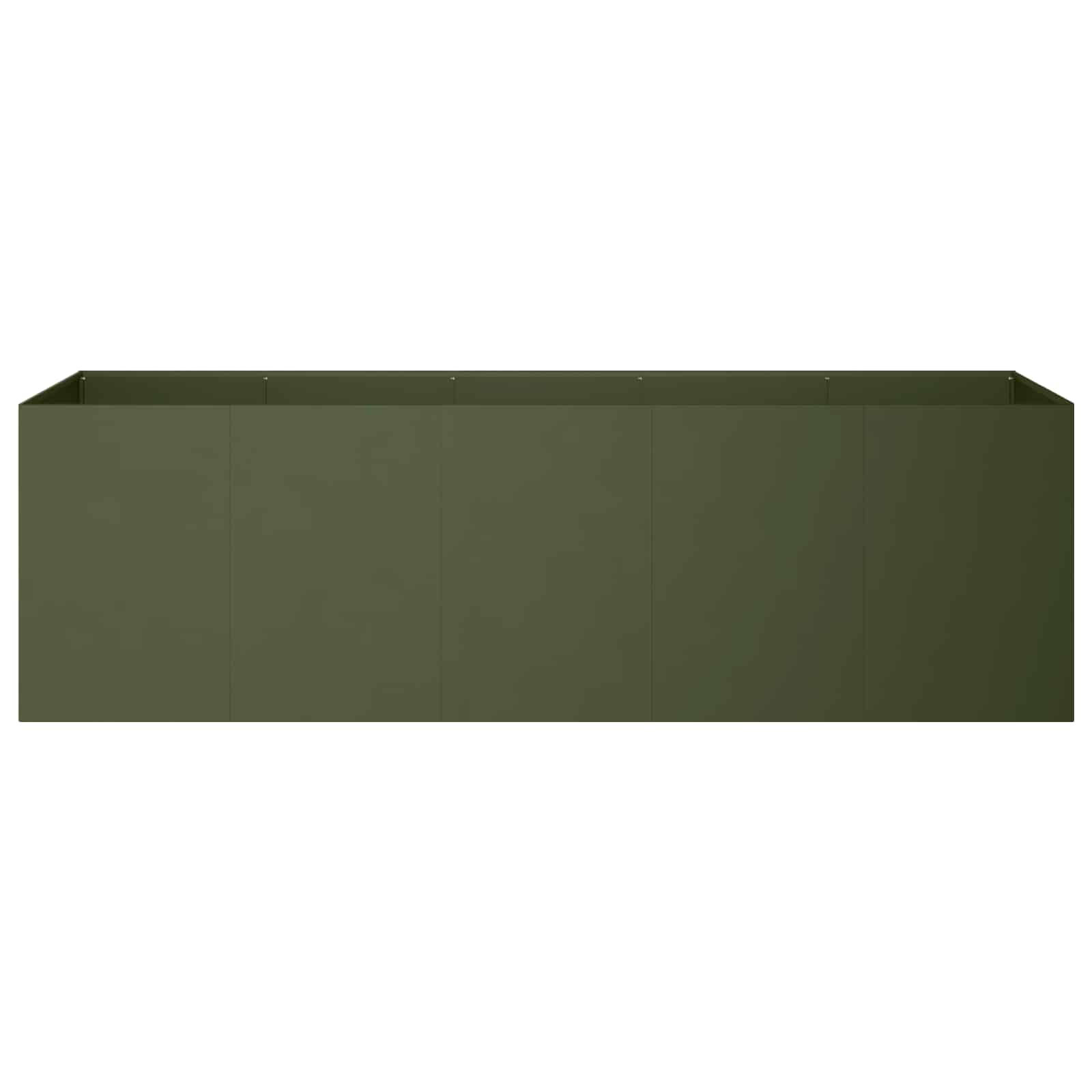 Vaso da giardino Verde Oliva 200 x 40 x 60 cm