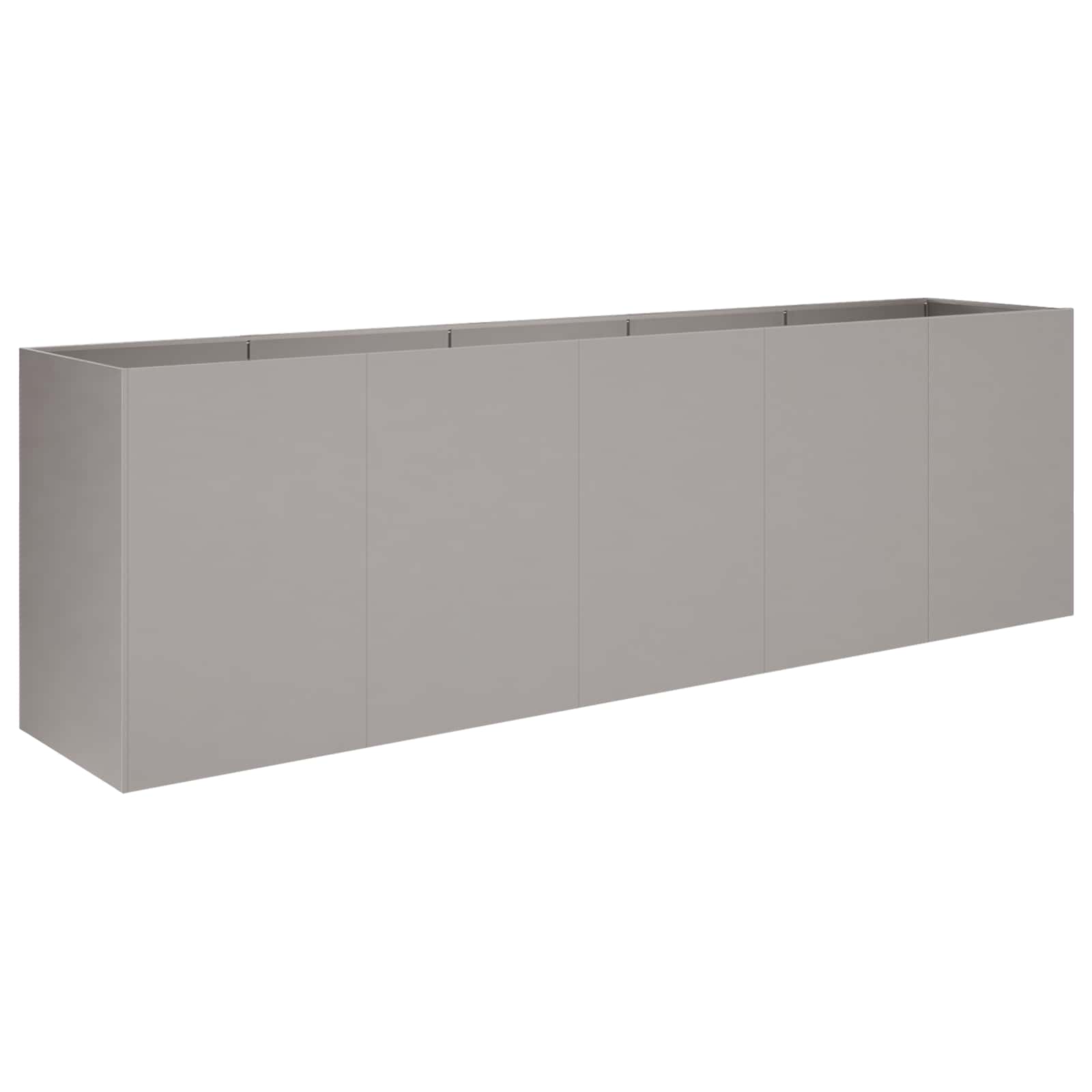 Vaso da giardino Ruggine 200 x 40 x 60 cm Acciaio Corten