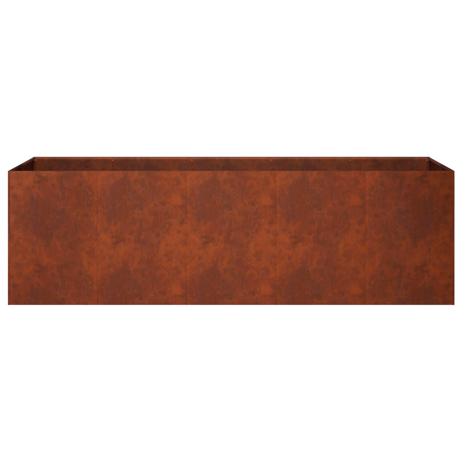 Vaso da giardino Ruggine 200 x 40 x 60 cm Acciaio Corten