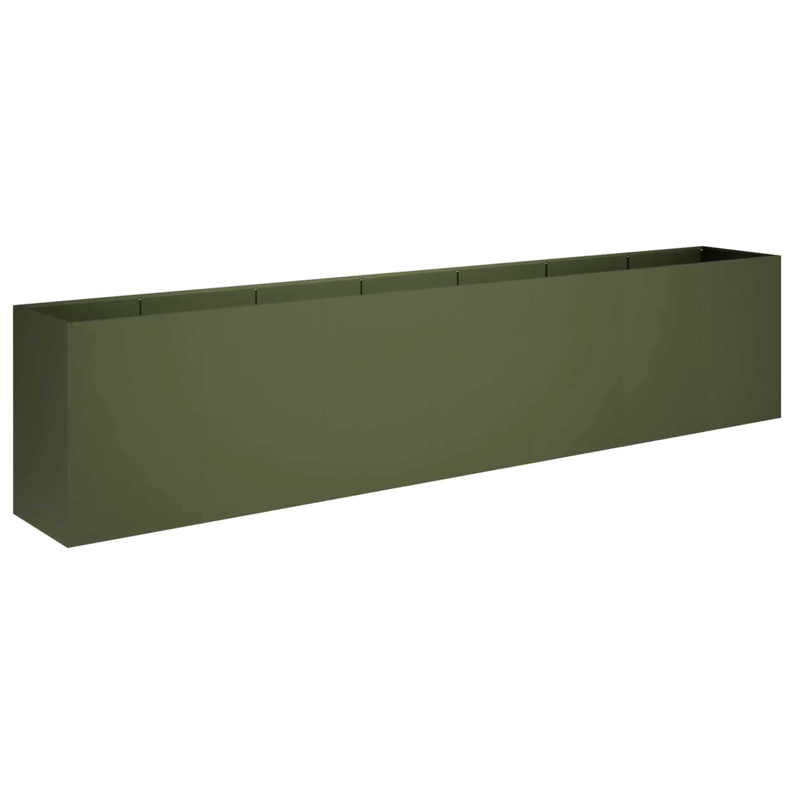Vaso da giardino Verde Oliva 280 x 40 x 60 cm