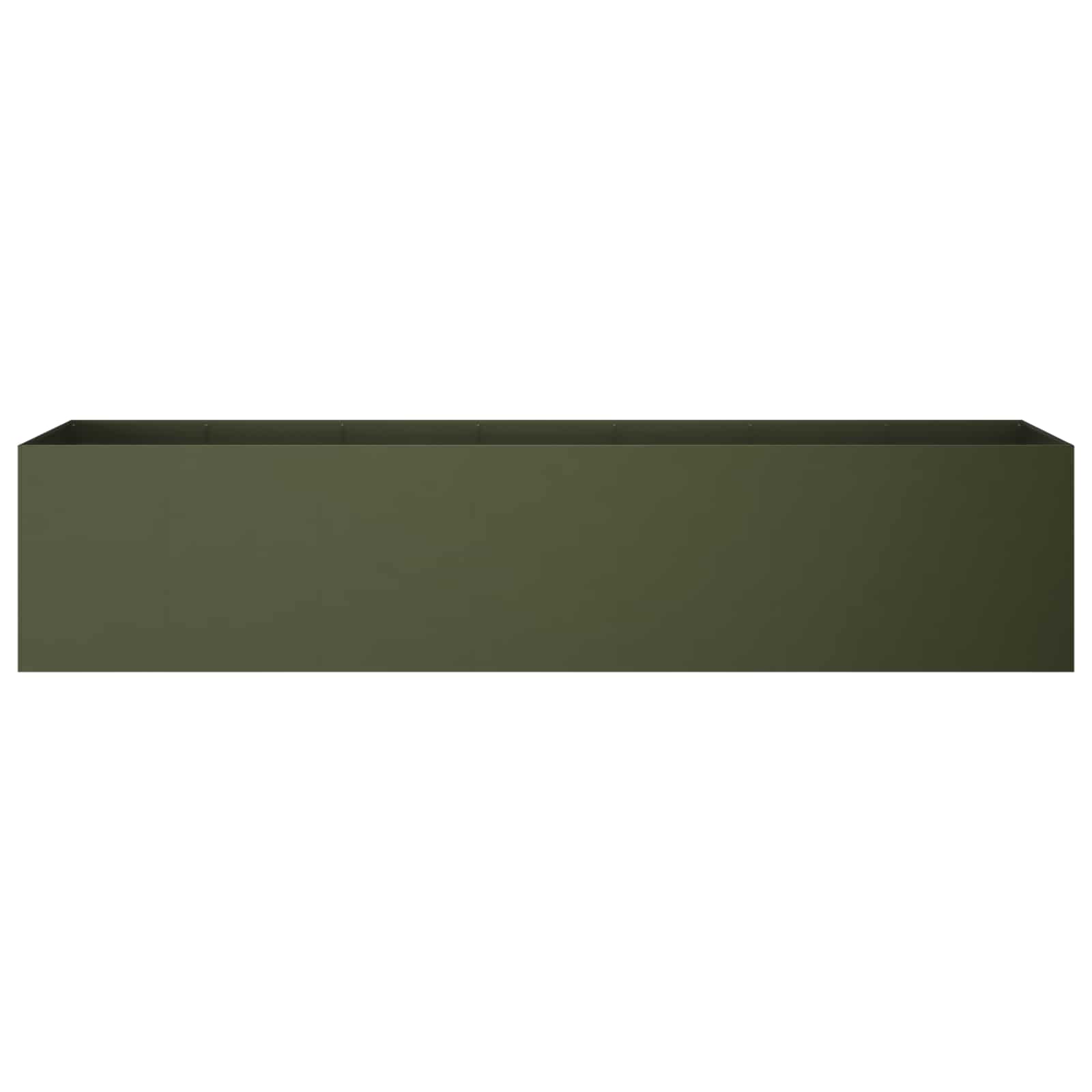 Vaso da giardino Verde Oliva 280 x 40 x 60 cm