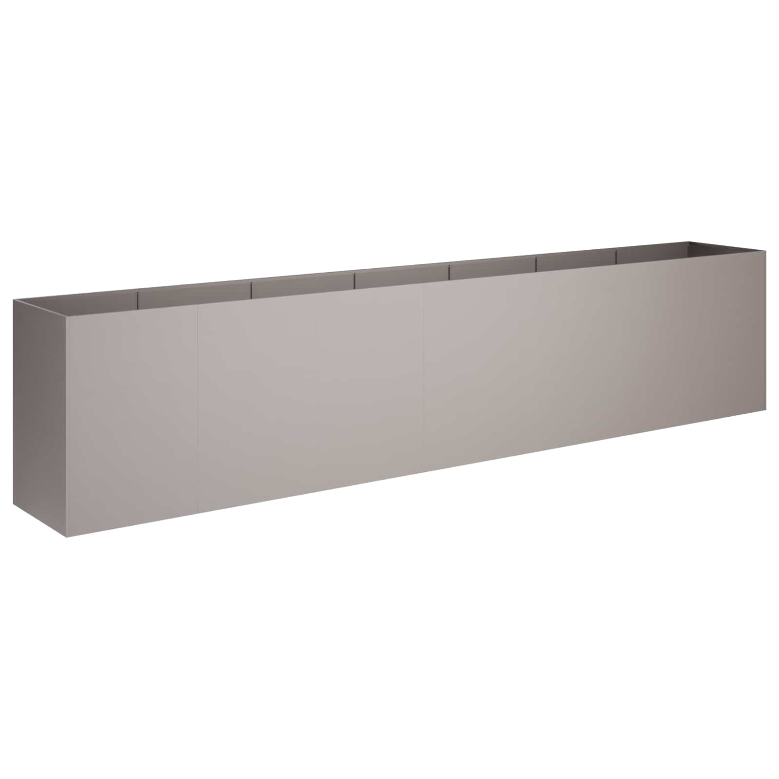 Vaso da giardino Ruggine 280 x 40 x 60 cm Acciaio Corten