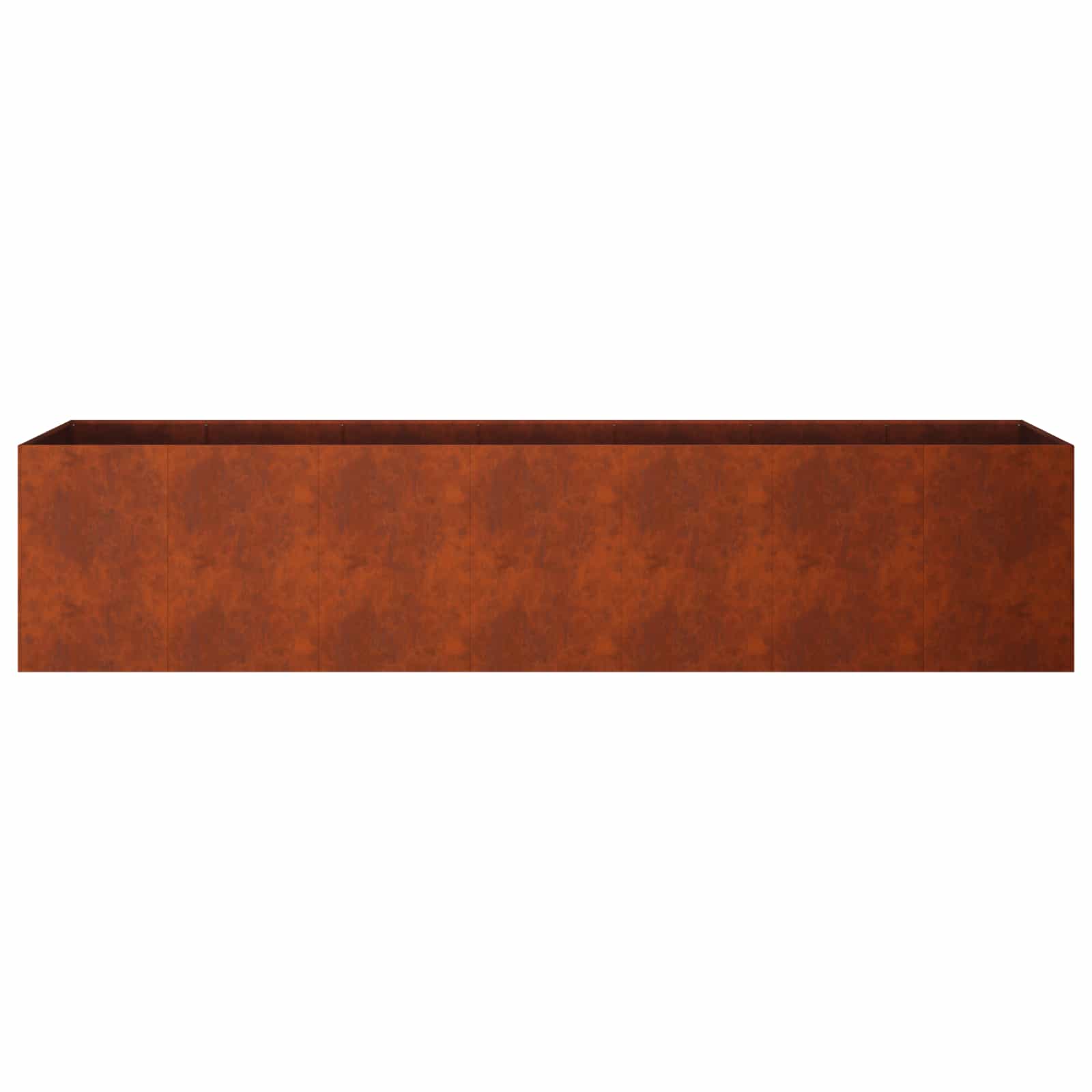 Vaso da giardino Ruggine 280 x 40 x 60 cm Acciaio Corten