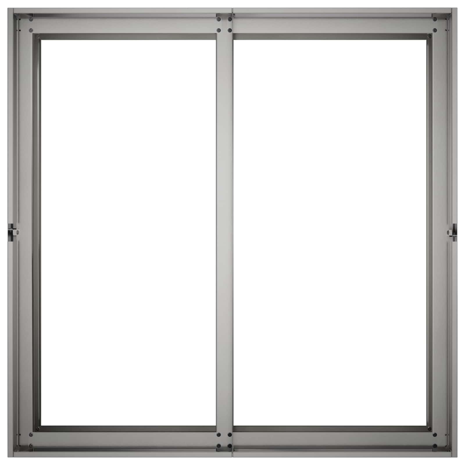 Vaso da giardino Argento 80 x 80 x 60 cm Acciaio Inox