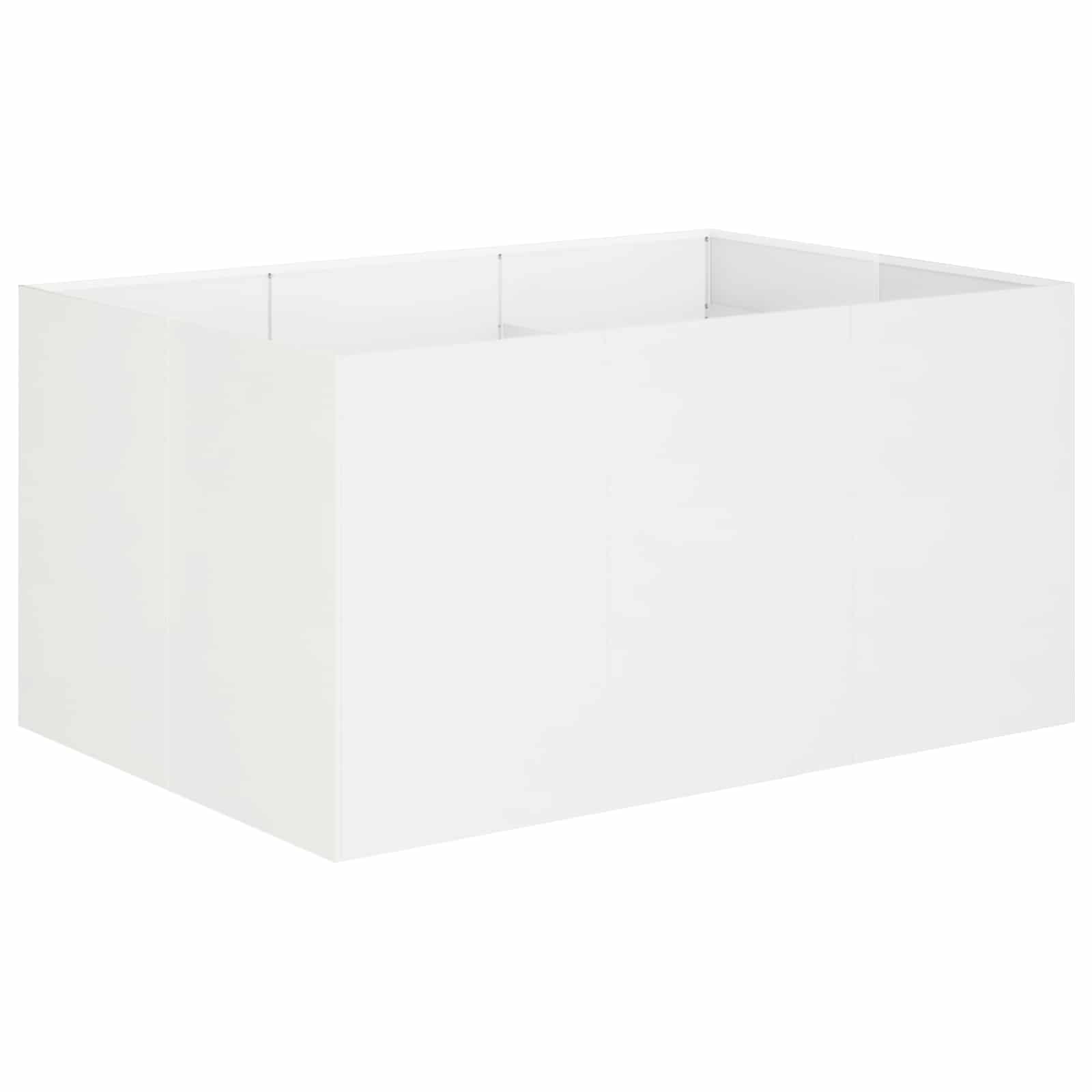 Vaso da giardino Bianco 120 x 80 x 60 cm
