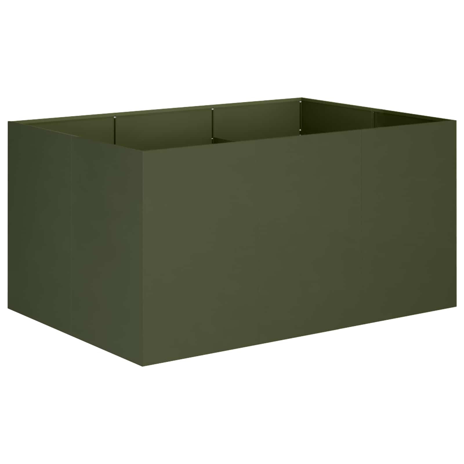 Vaso da giardino Verde Oliva 120 x 80 x 60 cm