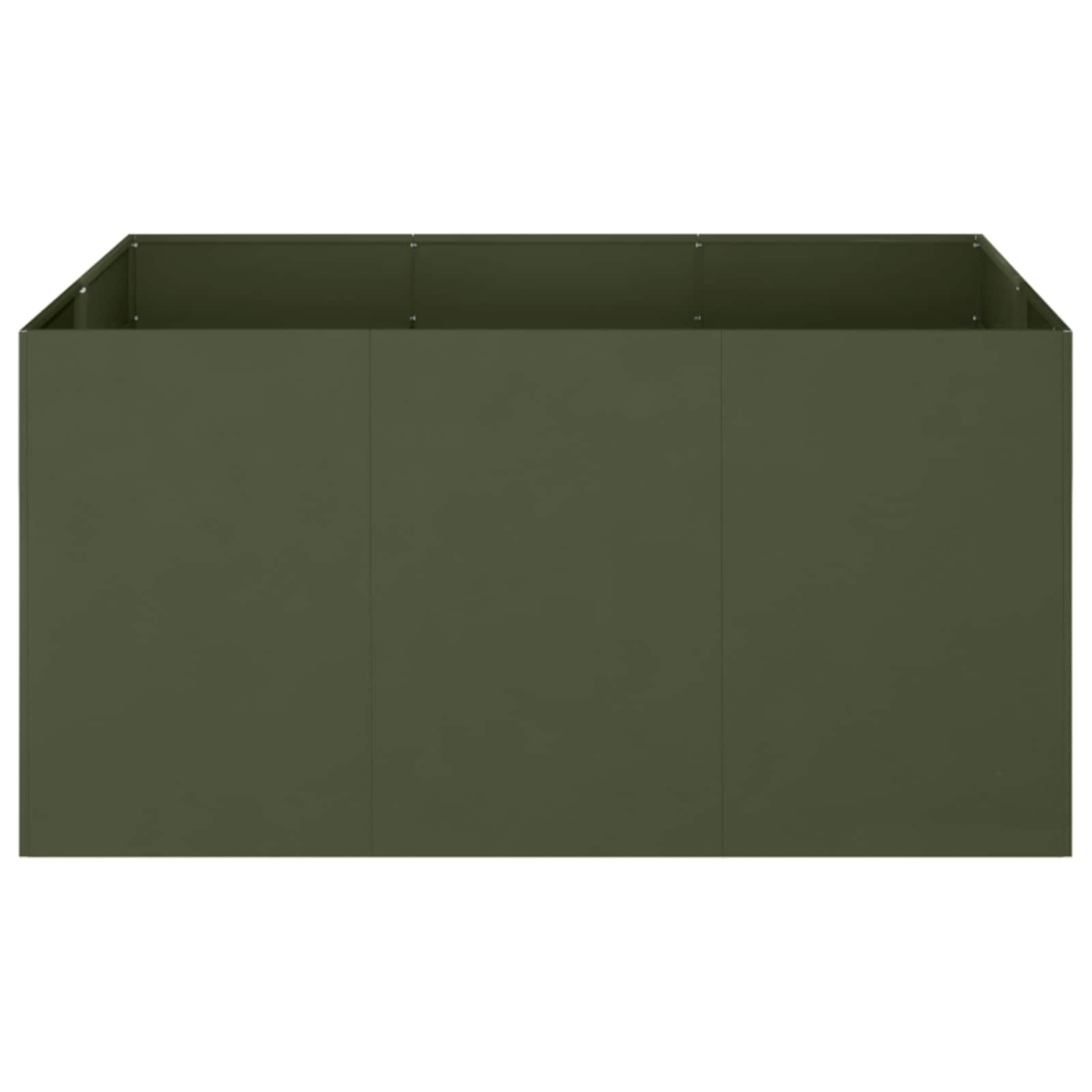 Vaso da giardino Verde Oliva 120 x 80 x 60 cm