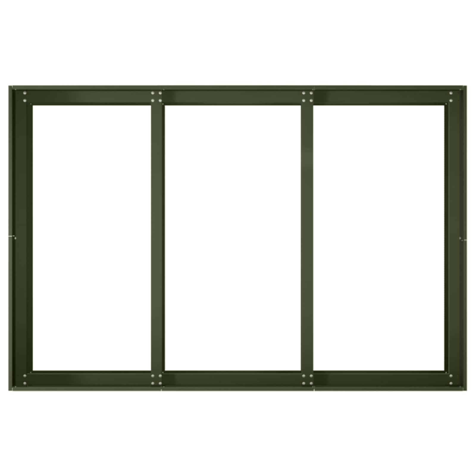 Vaso da giardino Verde Oliva 120 x 80 x 60 cm