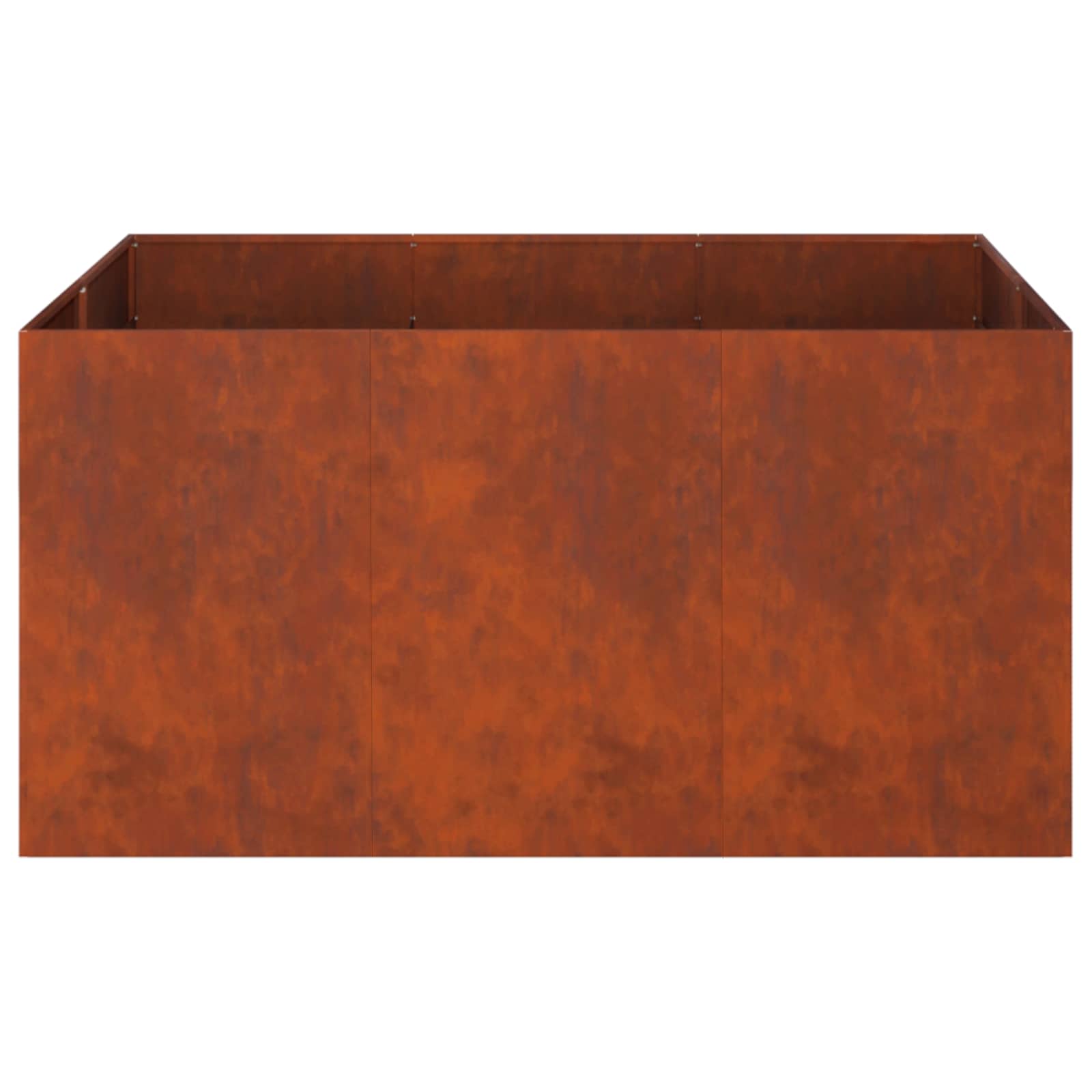 Vaso da giardino Ruggine 120 x 80 x 60 cm Acciaio Corten