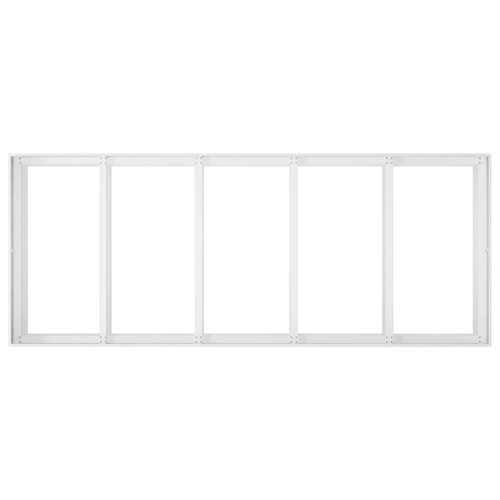 Vaso da giardino Bianco 200 x 80 x 60 cm