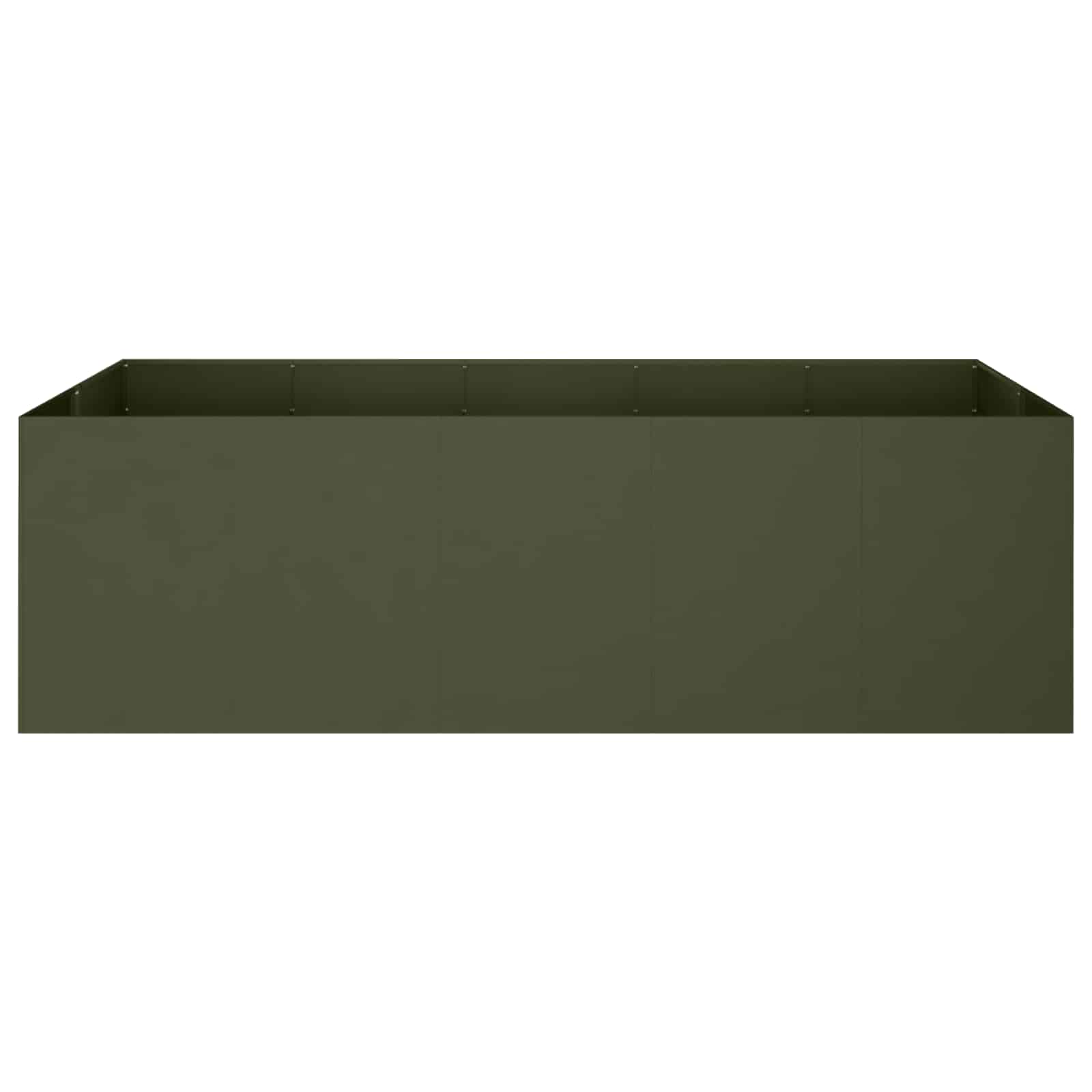 Vaso da giardino Verde Oliva 200 x 80 x 60 cm