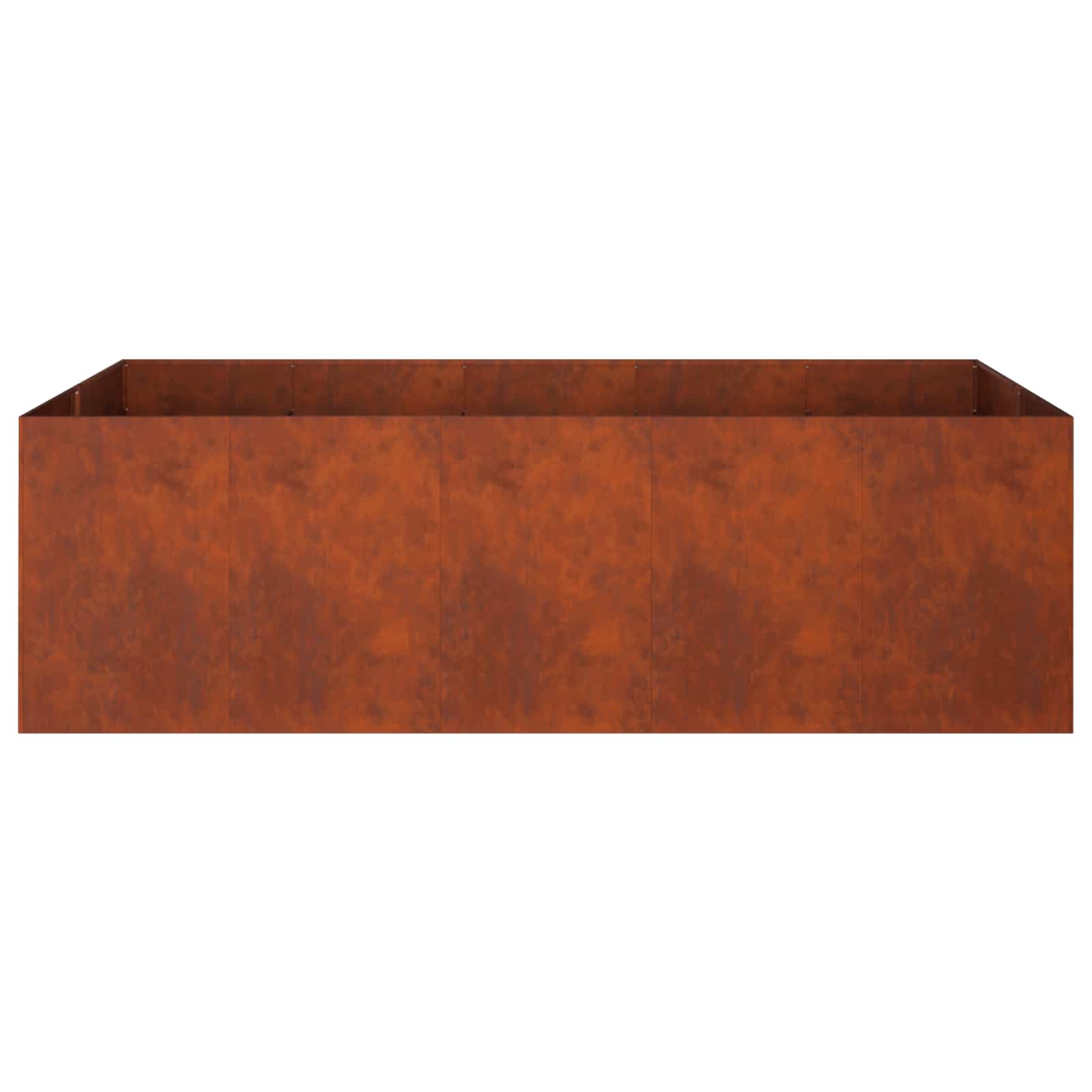 Vaso da giardino Ruggine 200 x 80 x 60 cm Acciaio Corten