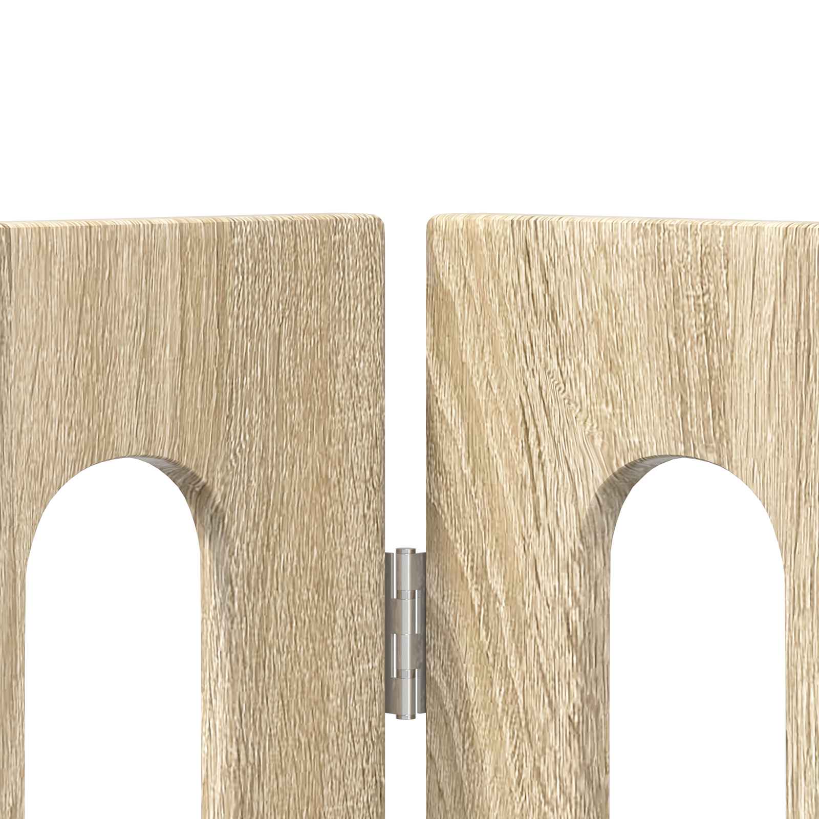 Recinto pieghevole per animali 2 pz Rovere Sonoma