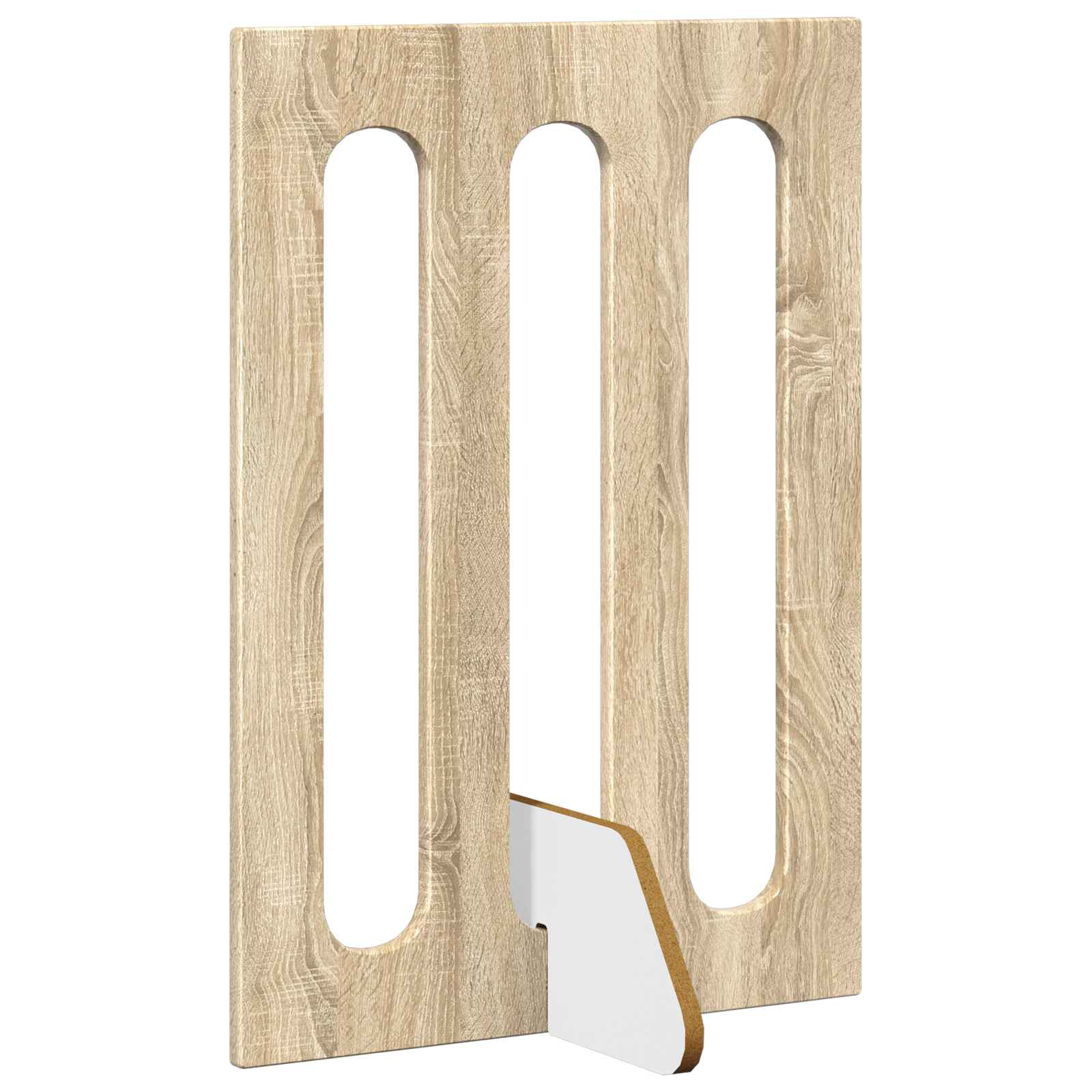 Recinto pieghevole per animali 4 pz Rovere Sonoma