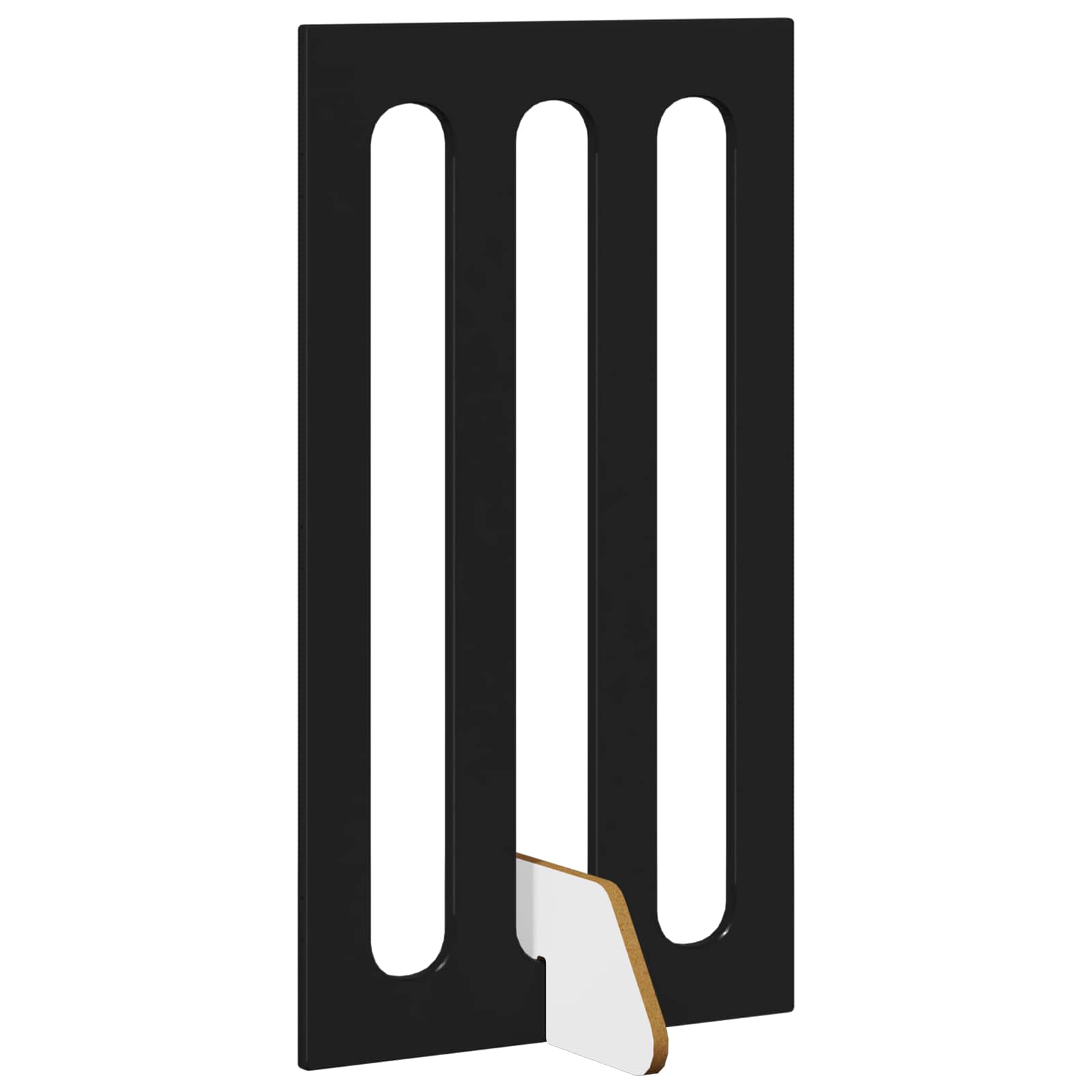 Recinto pieghevole per animali 2 pz Rovere Nero
