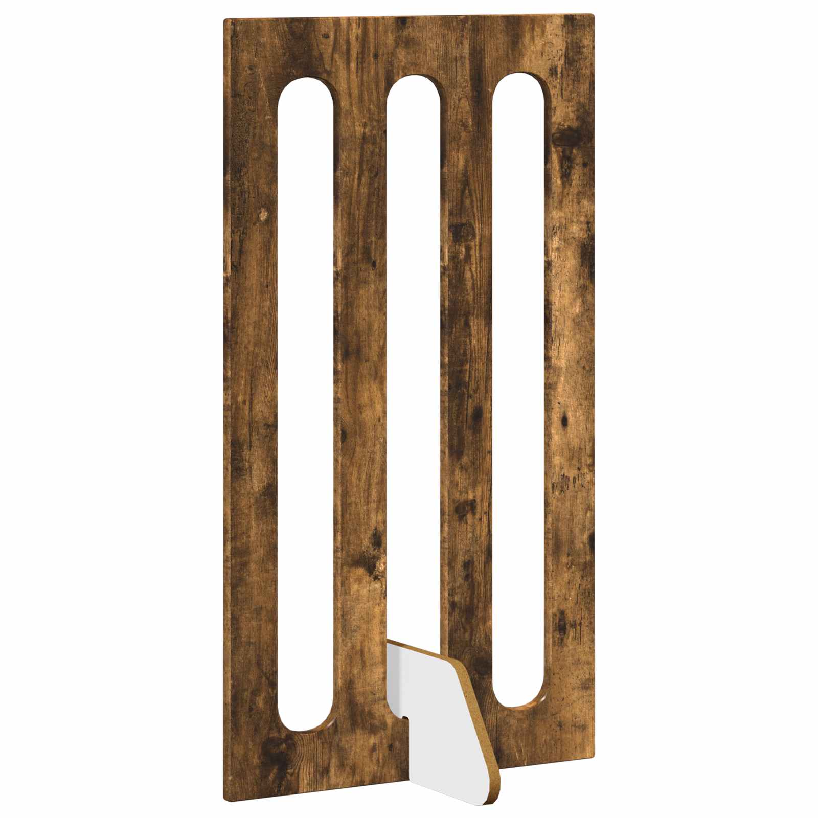 Recinto pieghevole per animali 2 pz Rovere Fumo