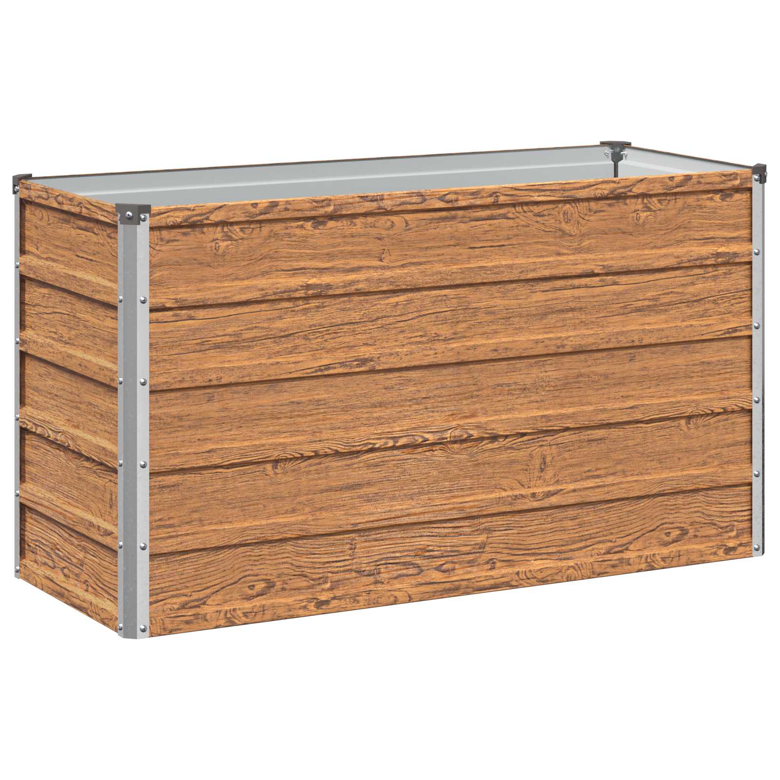 Letto rialzato da giardino Marrone legno 100 x 40 x 55 cm
