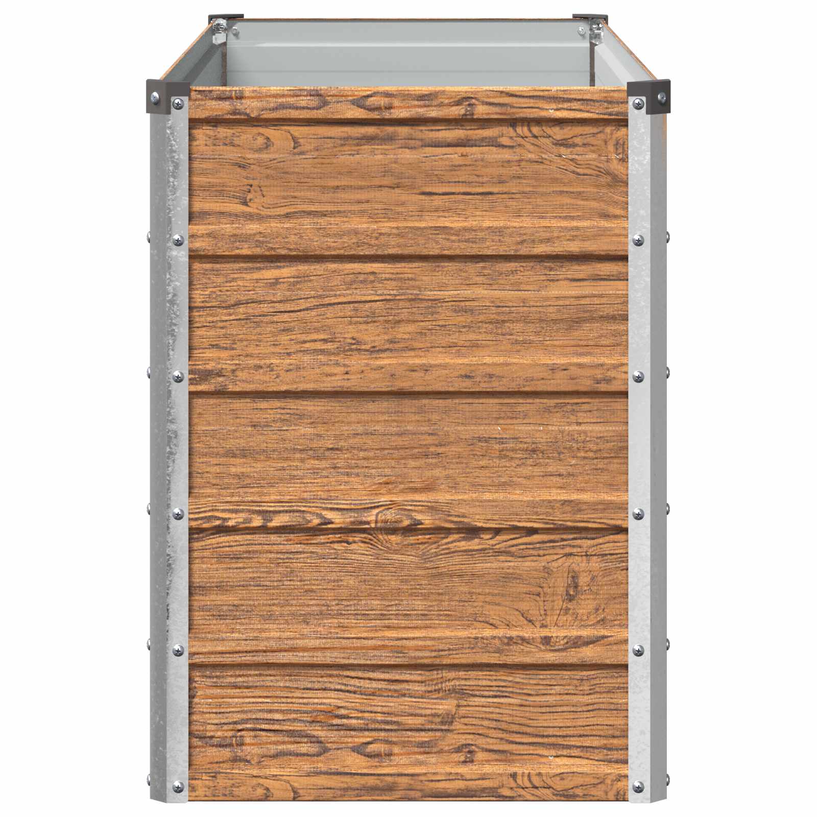 Letto rialzato da giardino Marrone legno 100 x 40 x 55 cm