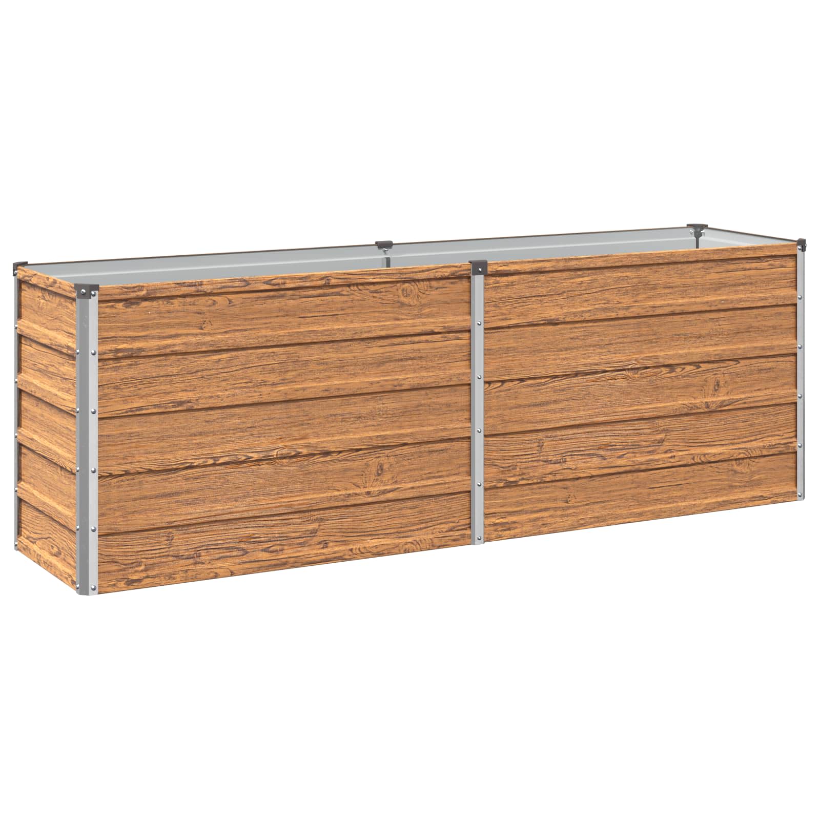 Letto rialzato da giardino Marrone legno 160 x 40 x 55 cm