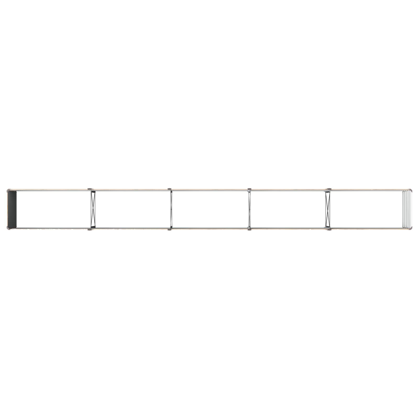 Letto rialzato da giardino Marrone legno 400 x 40 x 55 cm