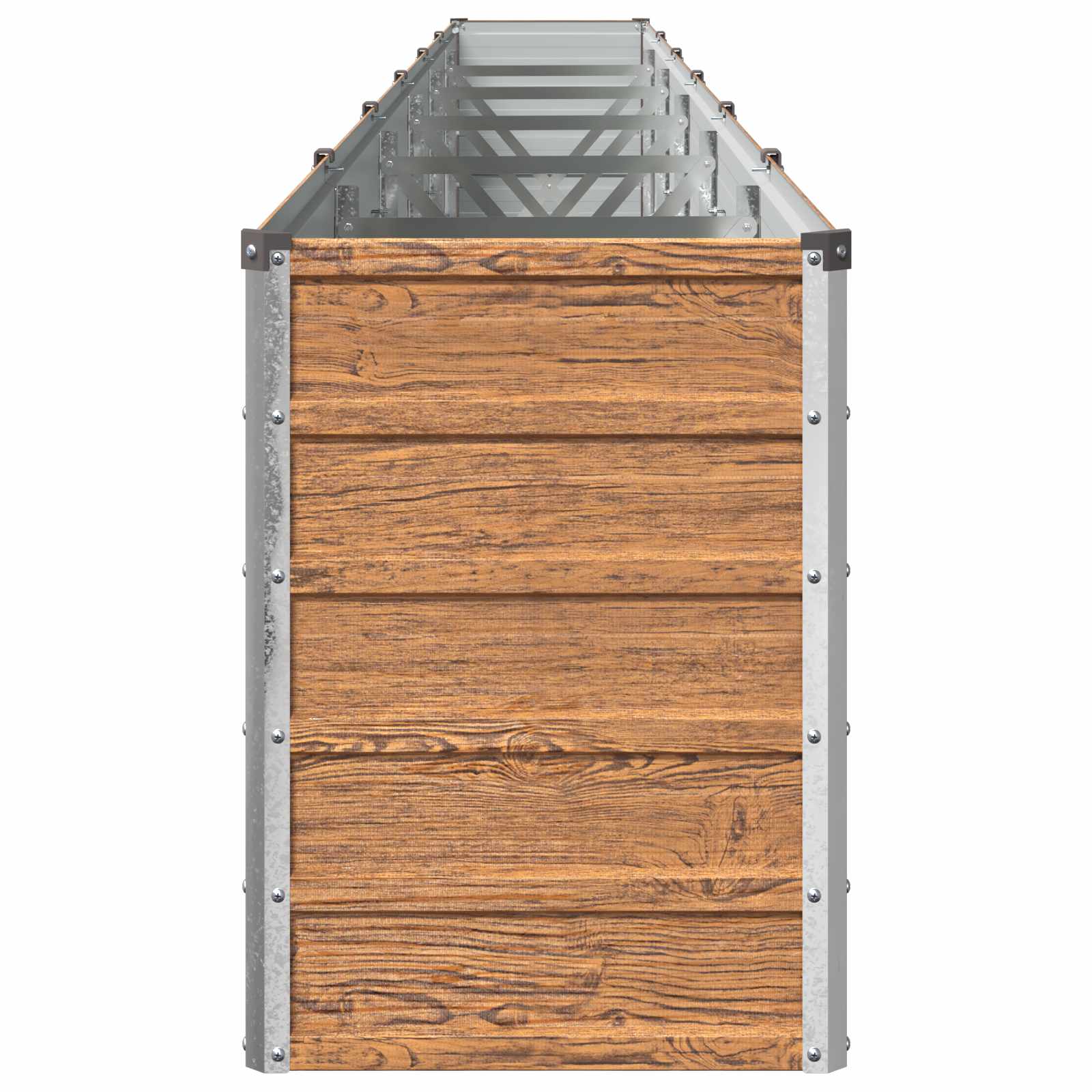 Letto rialzato da giardino Marrone legno 480 x 40 x 55 cm