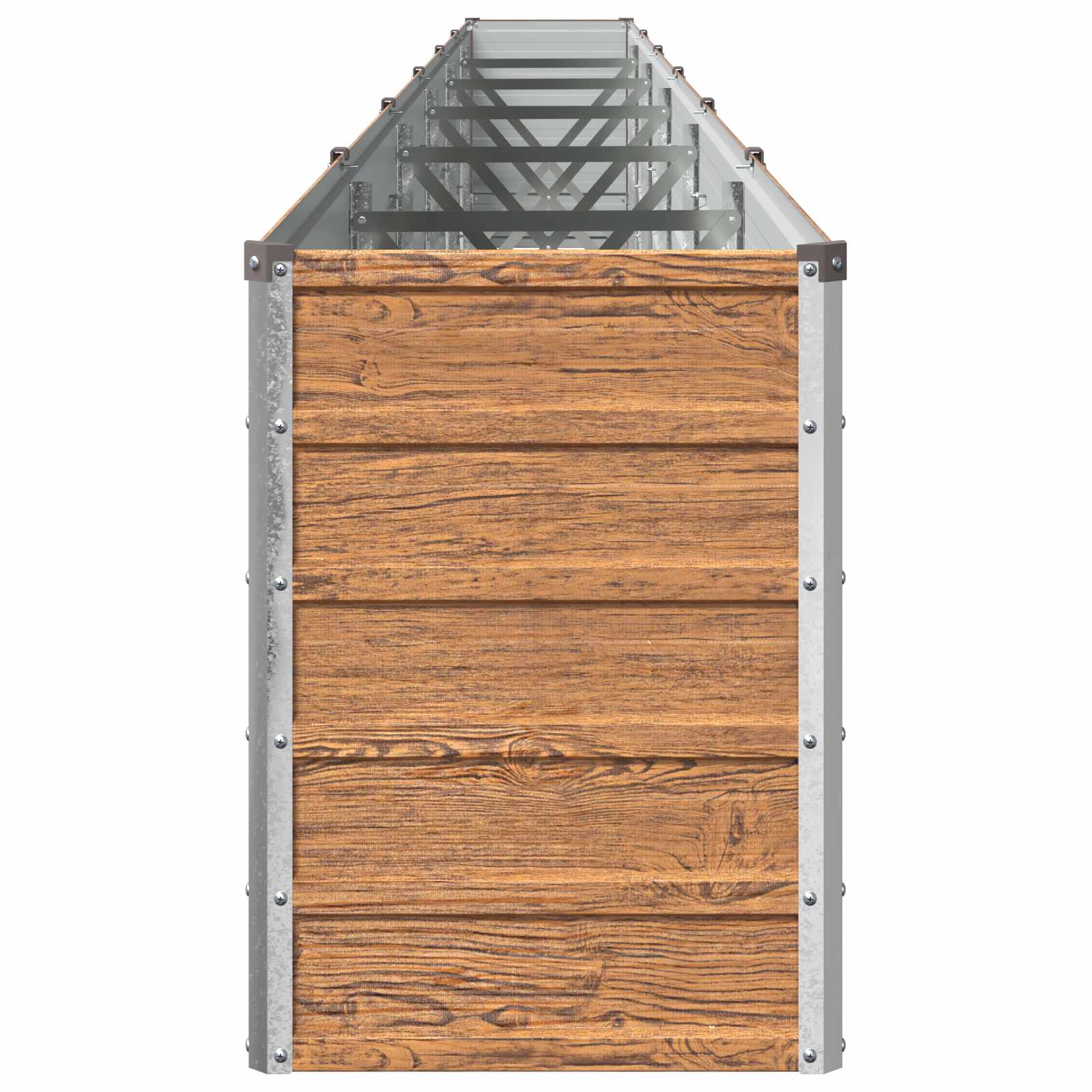 Letto rialzato da giardino Marrone legno 600 x 40 x 55 cm