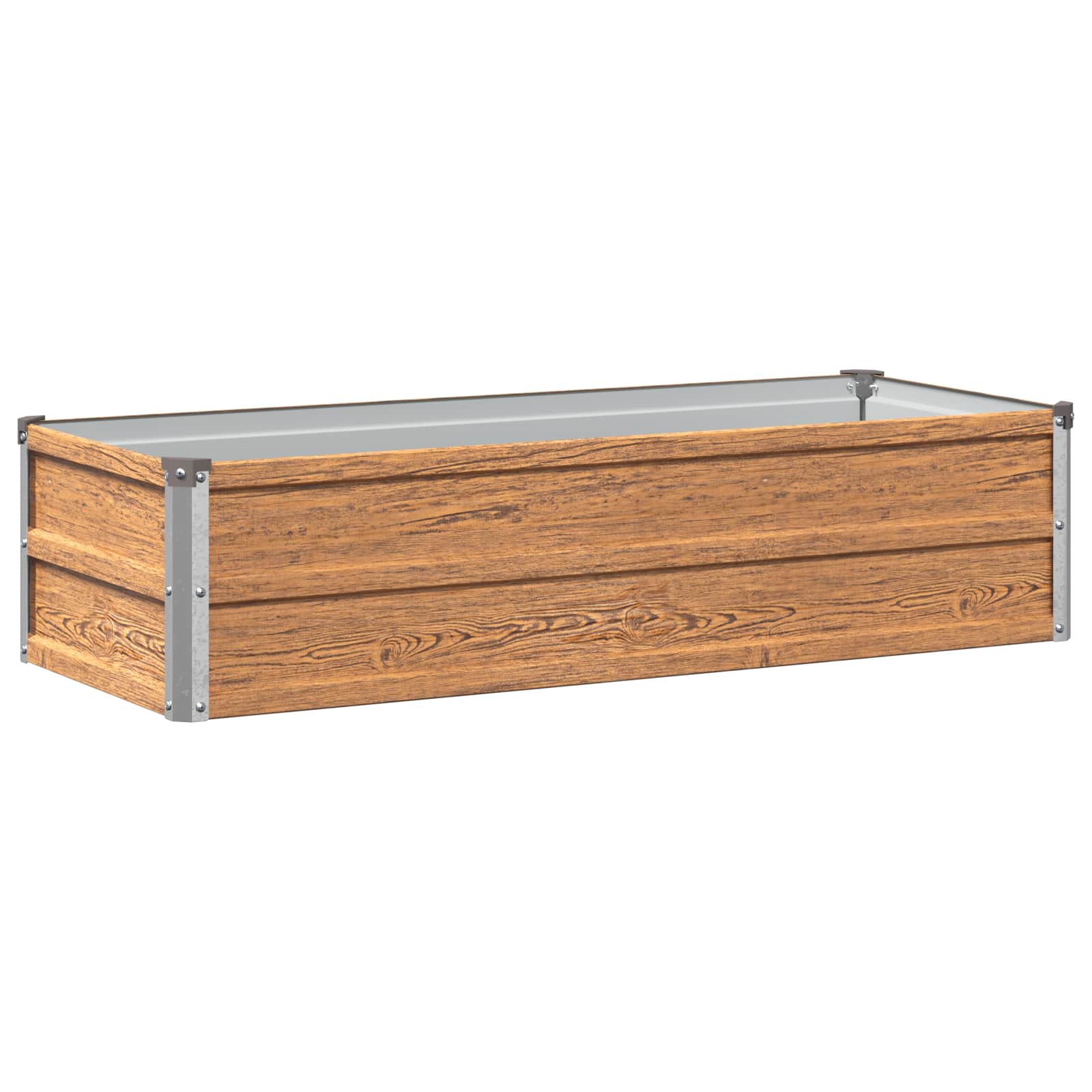 Letto rialzato da giardino Marrone legno 100 x 40 x 24 cm