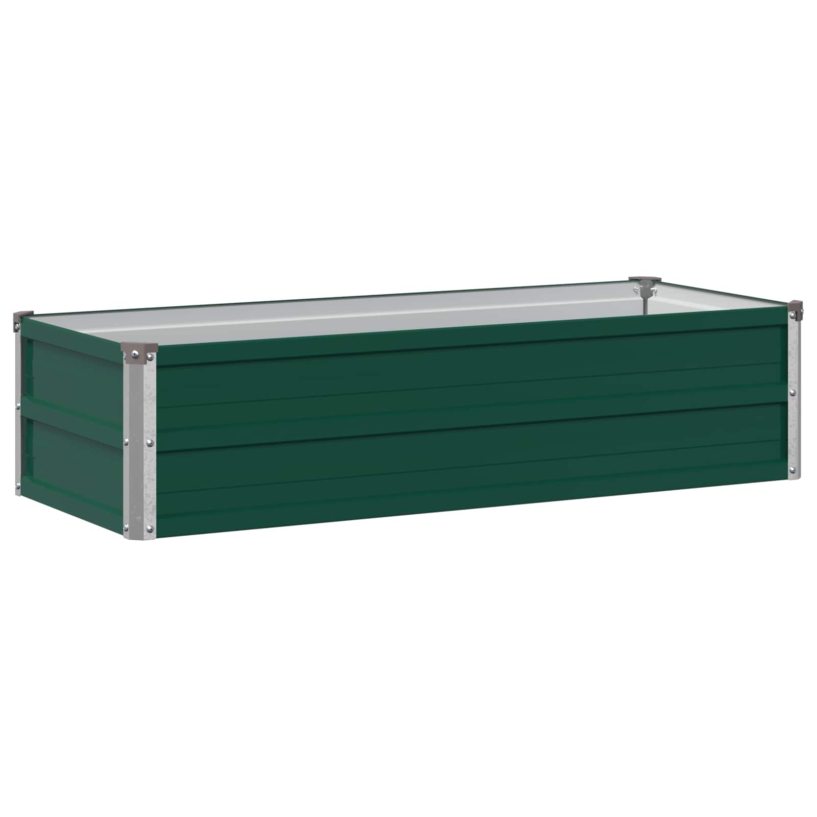 Letto rialzato da giardino Verde 100 x 40 x 24 cm