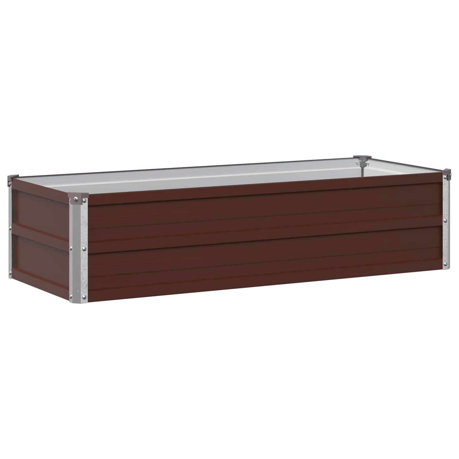 Letto rialzato da giardino Marrone 100 x 40 x 24 cm