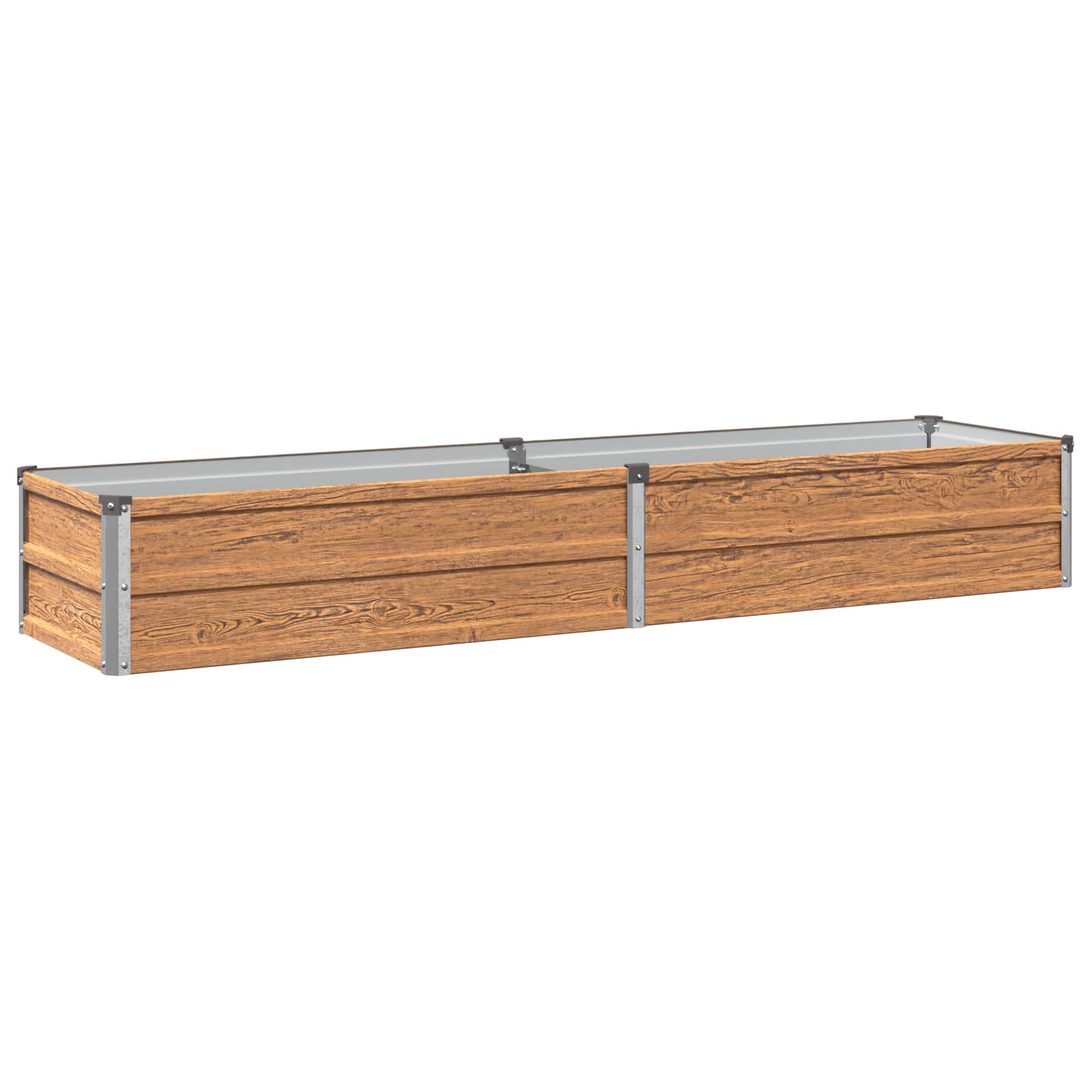 Letto rialzato da giardino Marrone legno 160 x 40 x 24 cm