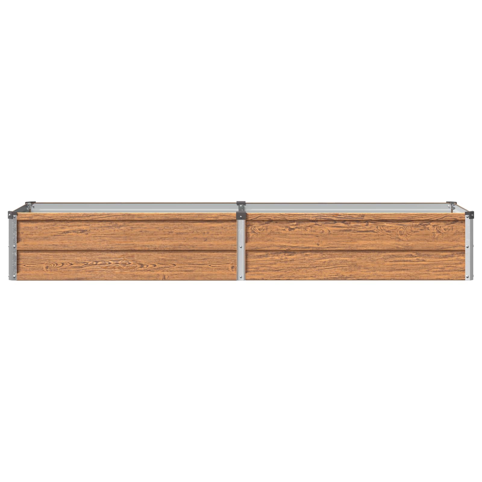 Letto rialzato da giardino Marrone legno 160 x 40 x 24 cm