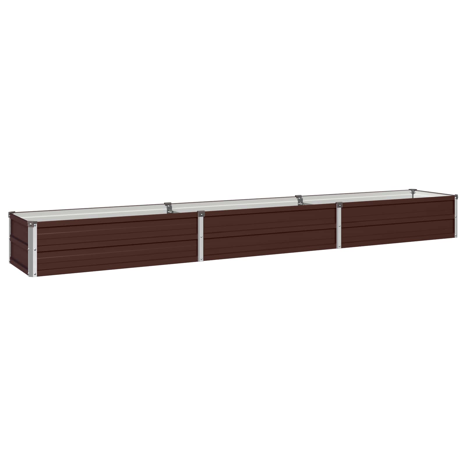 Letto rialzato da giardino Marrone 240 x 40 x 24 cm