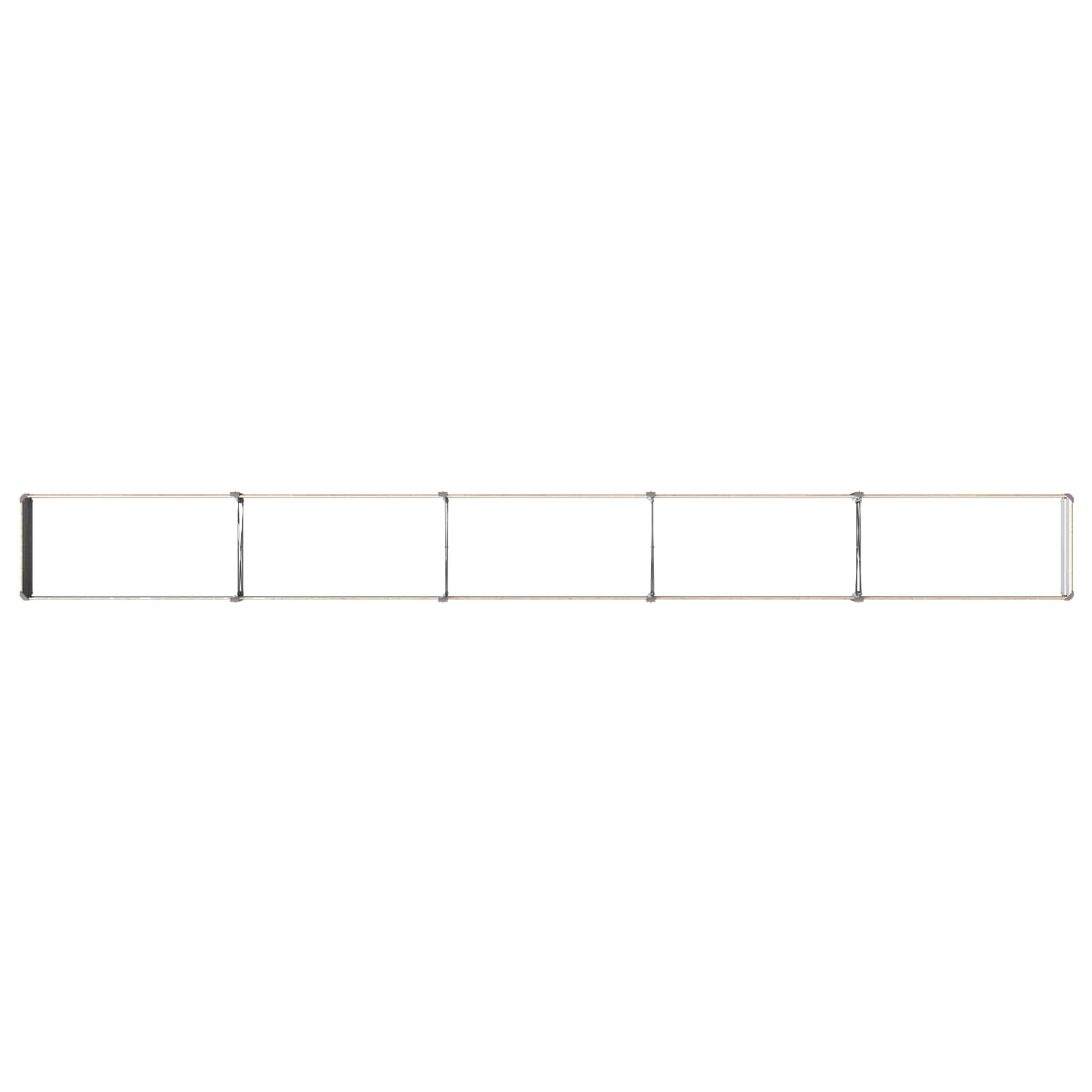 Letto rialzato da giardino Marrone legno 400 x 40 x 24 cm