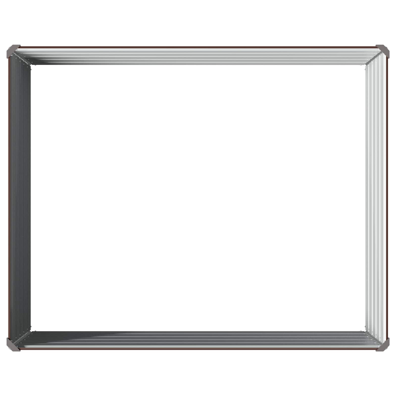 Letto rialzato da giardino Marrone 100 x 80 x 55 cm