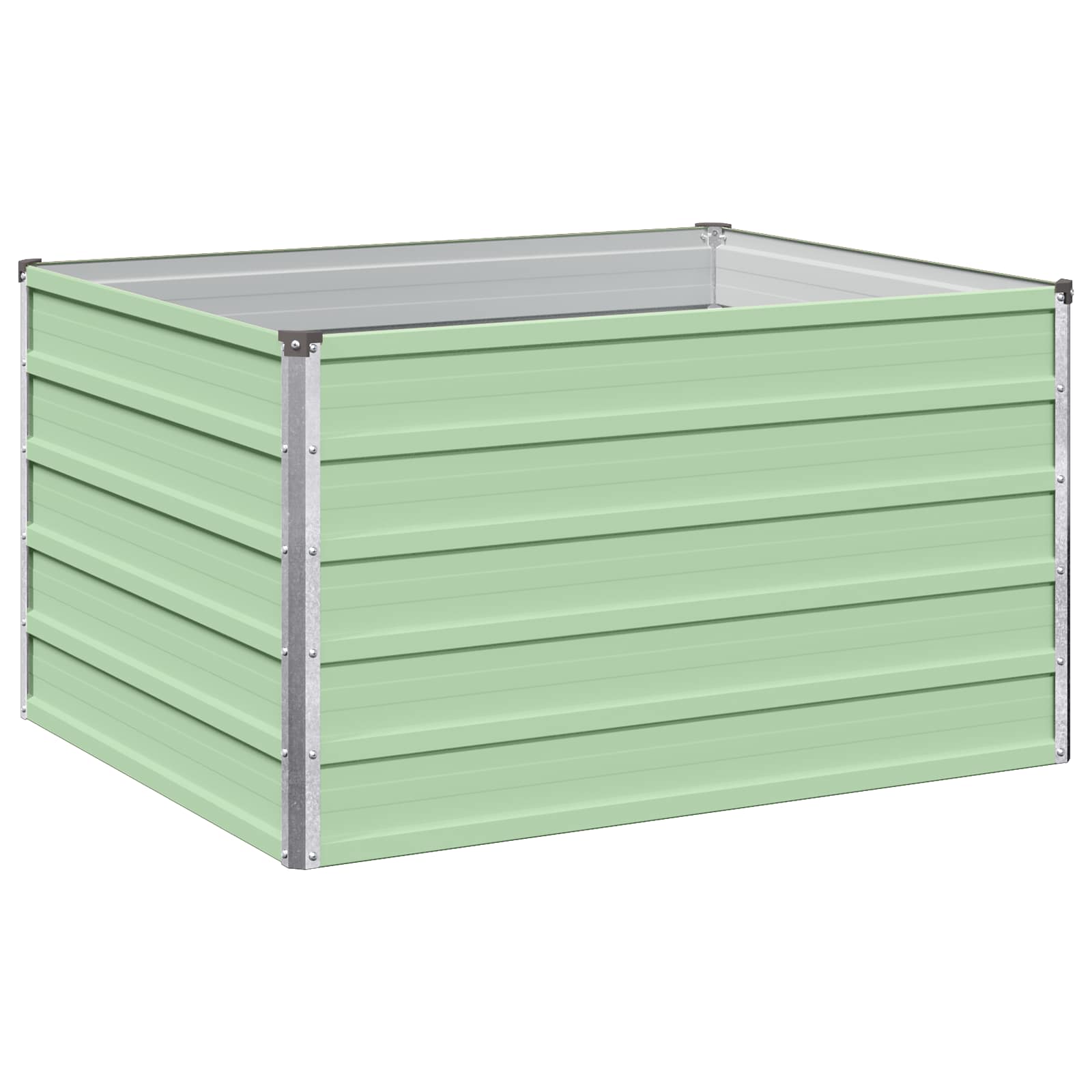 Letto rialzato da giardino Verde Pastello 100 x 80 x 55 cm