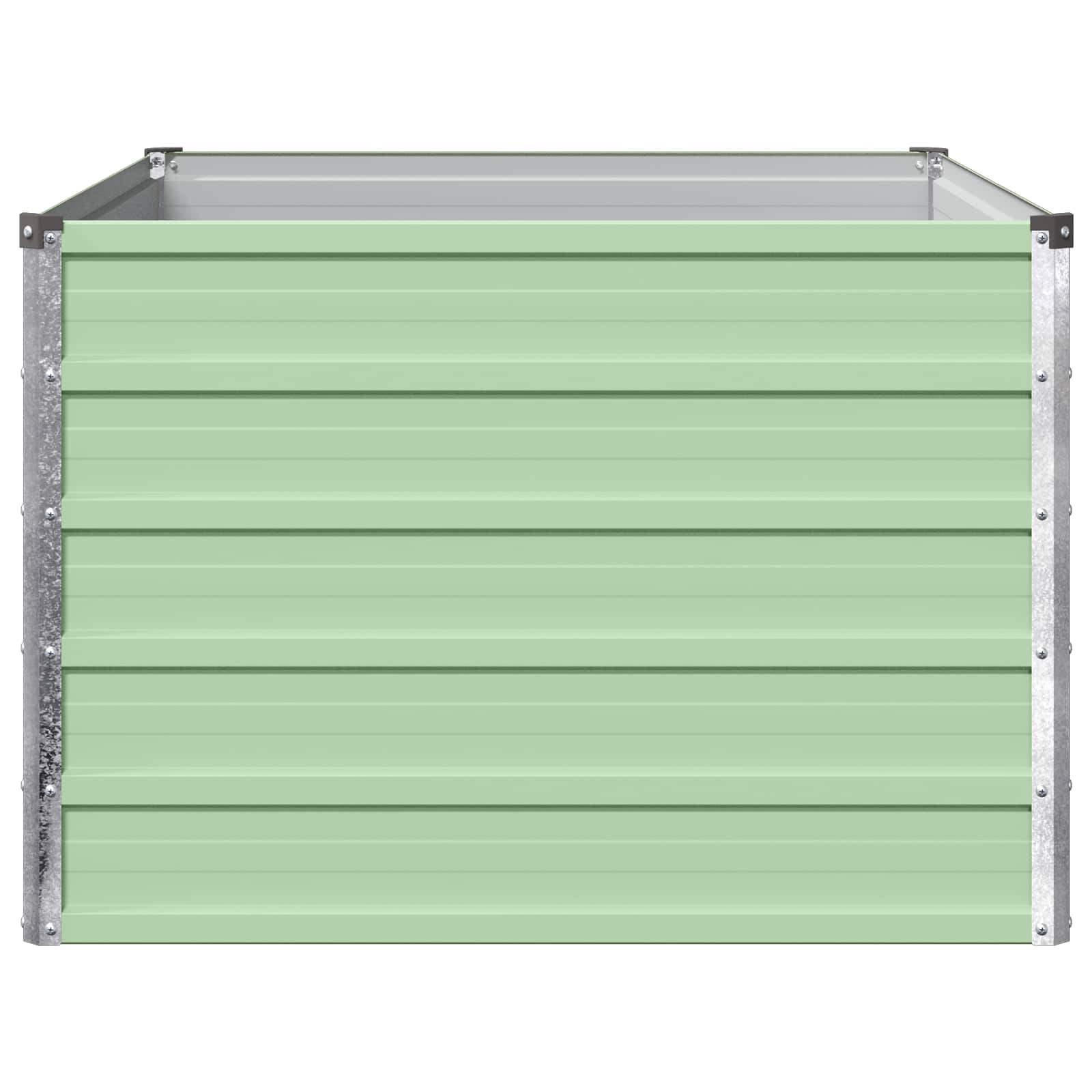 Letto rialzato da giardino Verde Pastello 100 x 80 x 55 cm