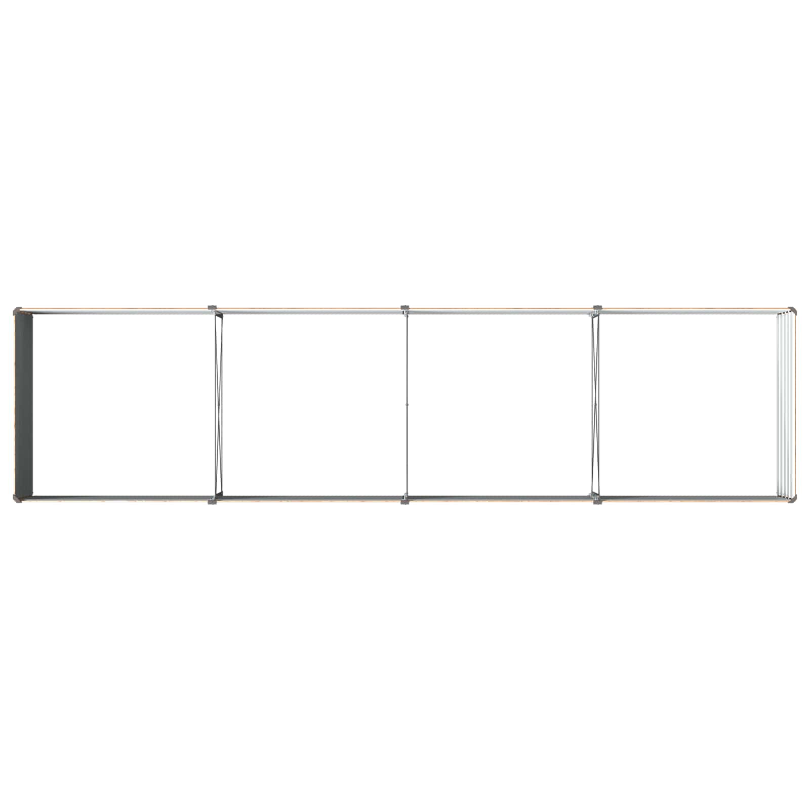 Letto rialzato da giardino Marrone legno 320 x 80 x 55 cm