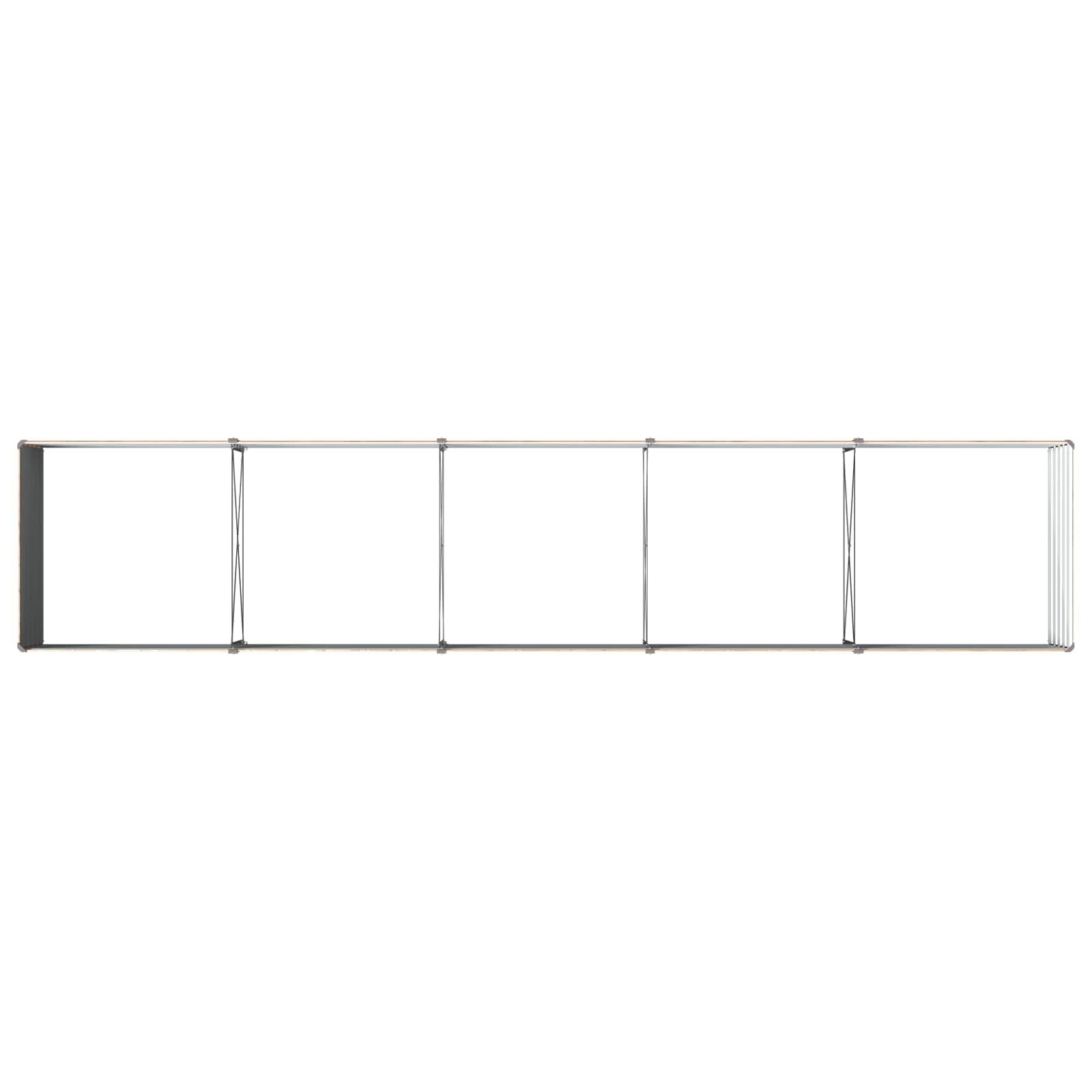 Letto rialzato da giardino Marrone legno 400 x 80 x 55 cm